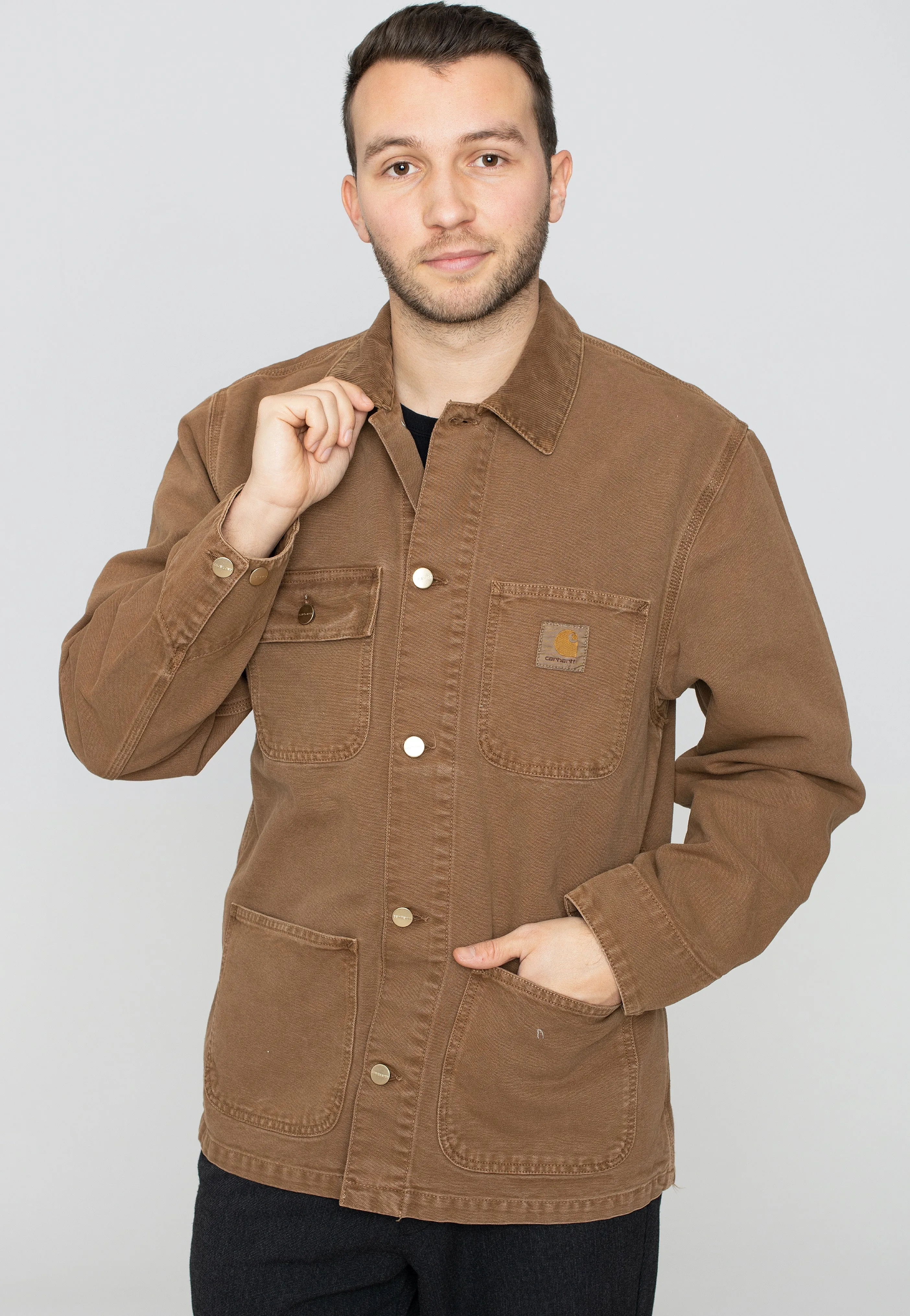 Carhartt WIP - Michigan Faded Tamarind/Tamarind - Jacket Soft Touch
