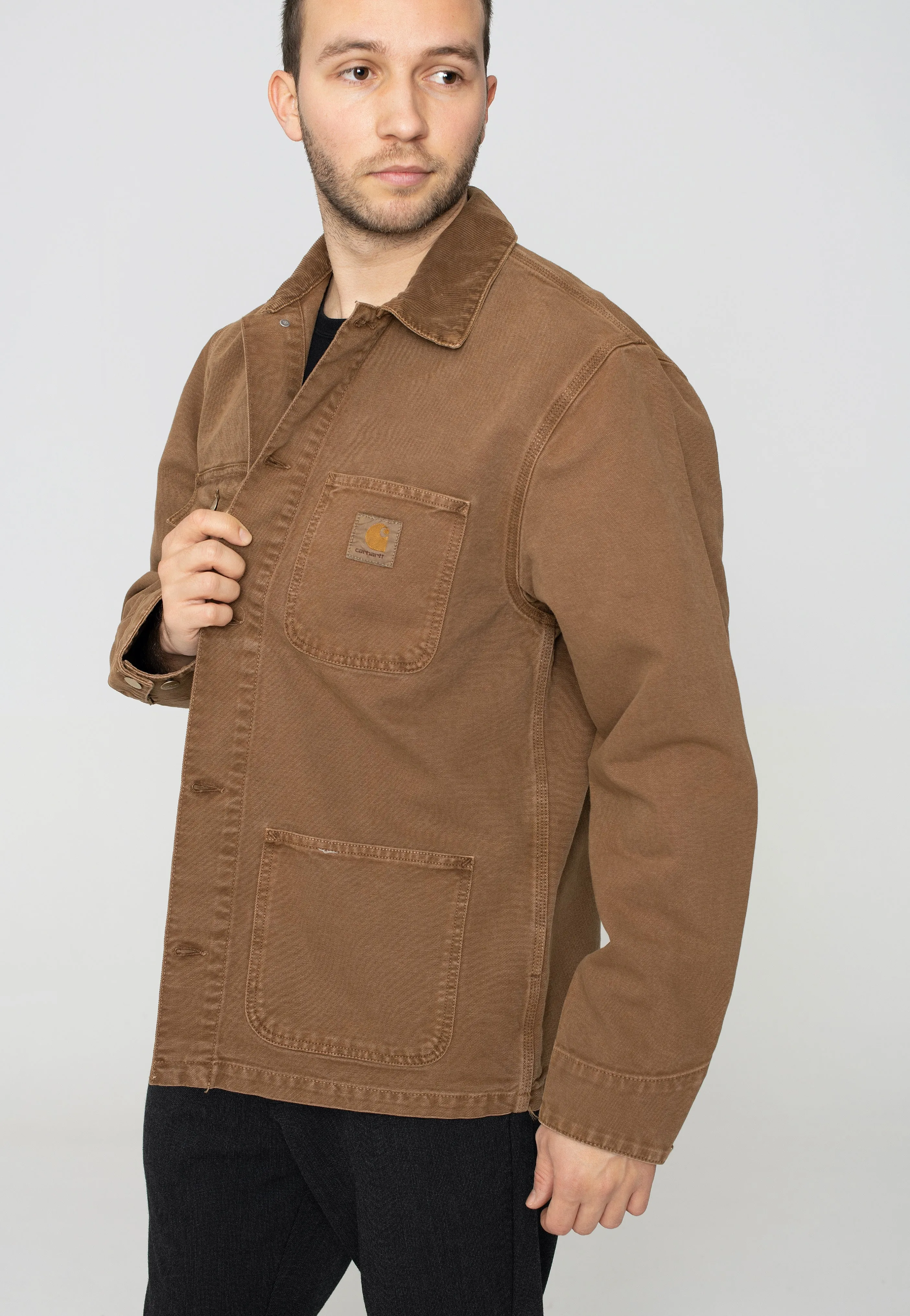 Fair trade items Carhartt WIP - Michigan Faded Tamarind/Tamarind - Jacket