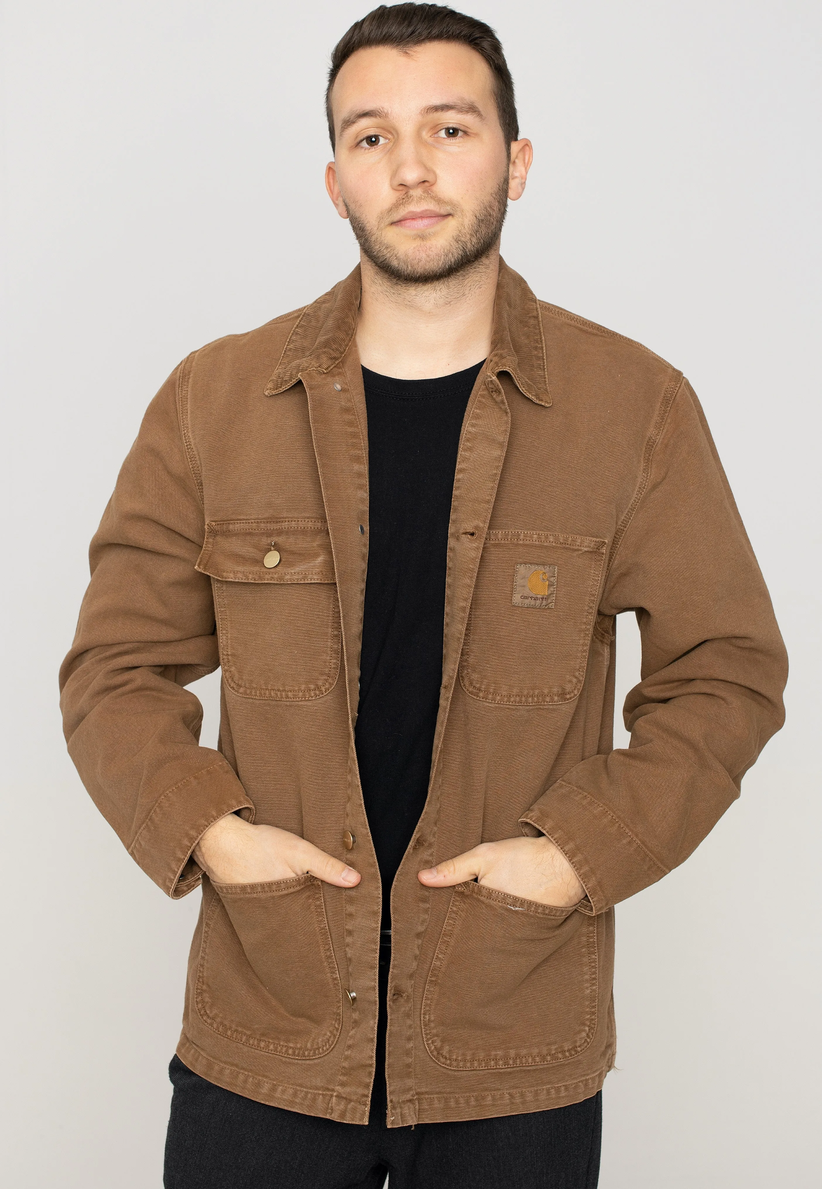 Fair trade items Carhartt WIP - Michigan Faded Tamarind/Tamarind - Jacket