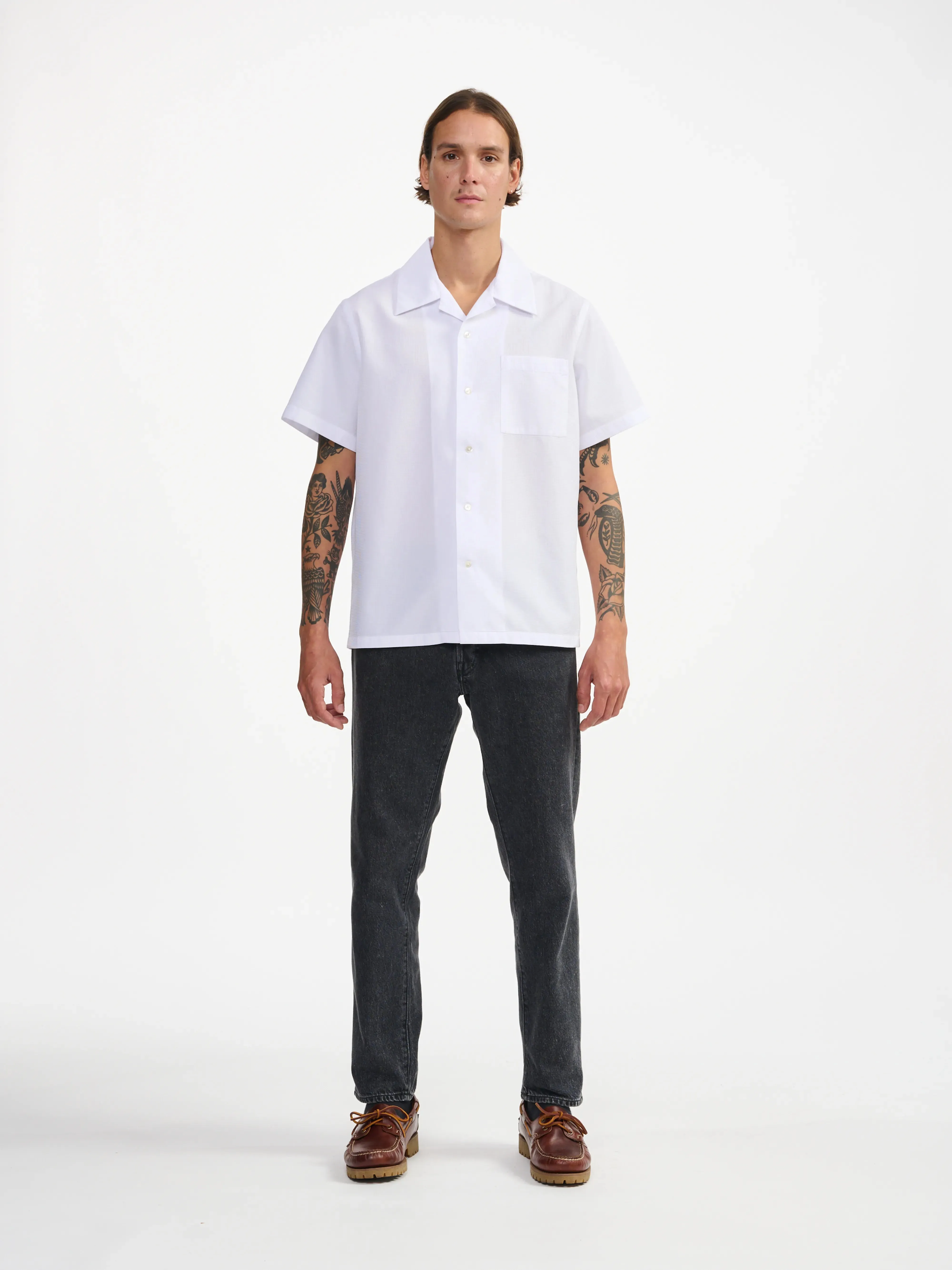 faraway shirt (241 / M / WHITE) Casual Wear