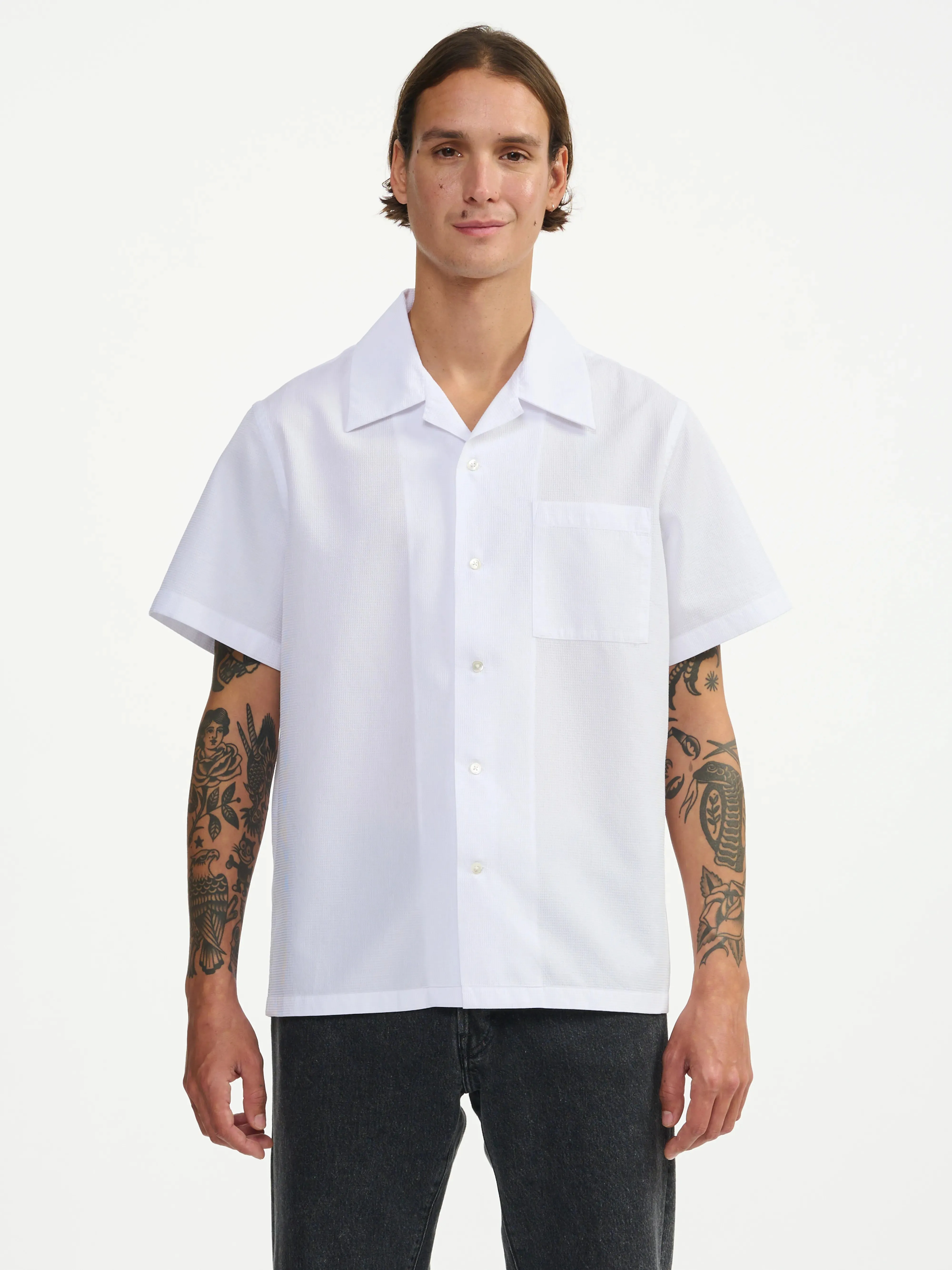 faraway shirt (241 / M / WHITE) Casual Wear