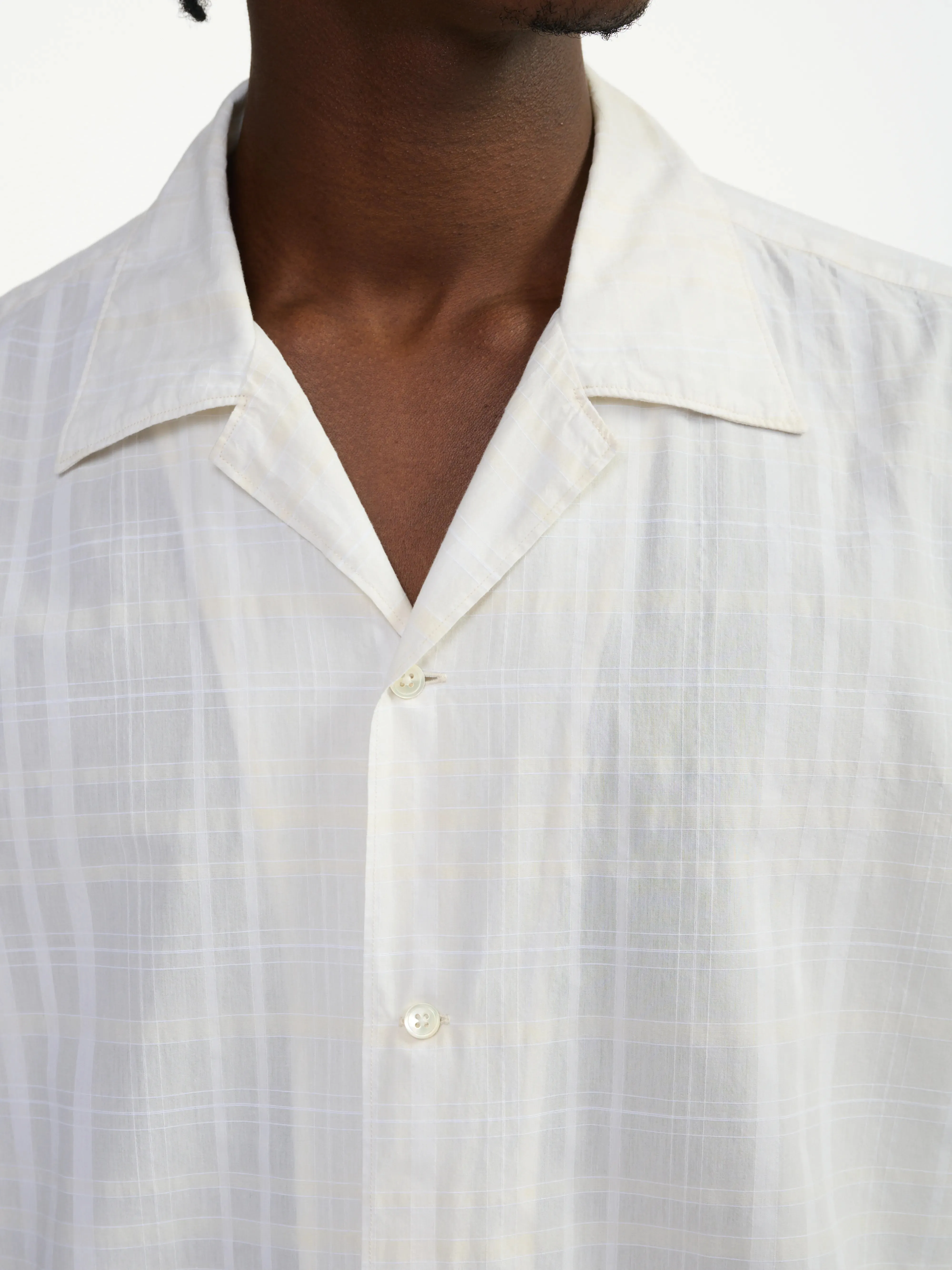 Fashion Essential flare shirt (241 / M / CHECK A)