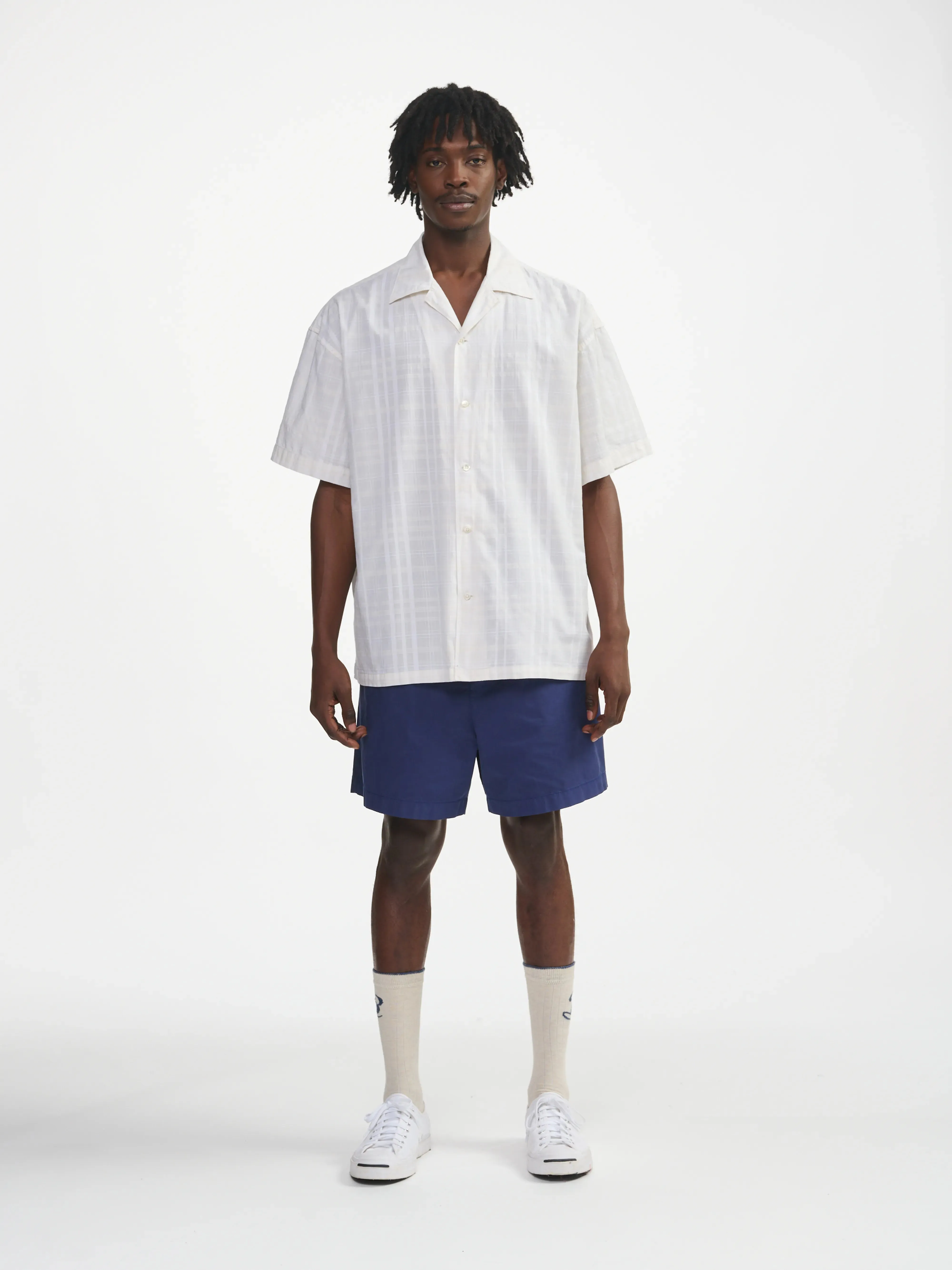 Fashion Essential flare shirt (241 / M / CHECK A)