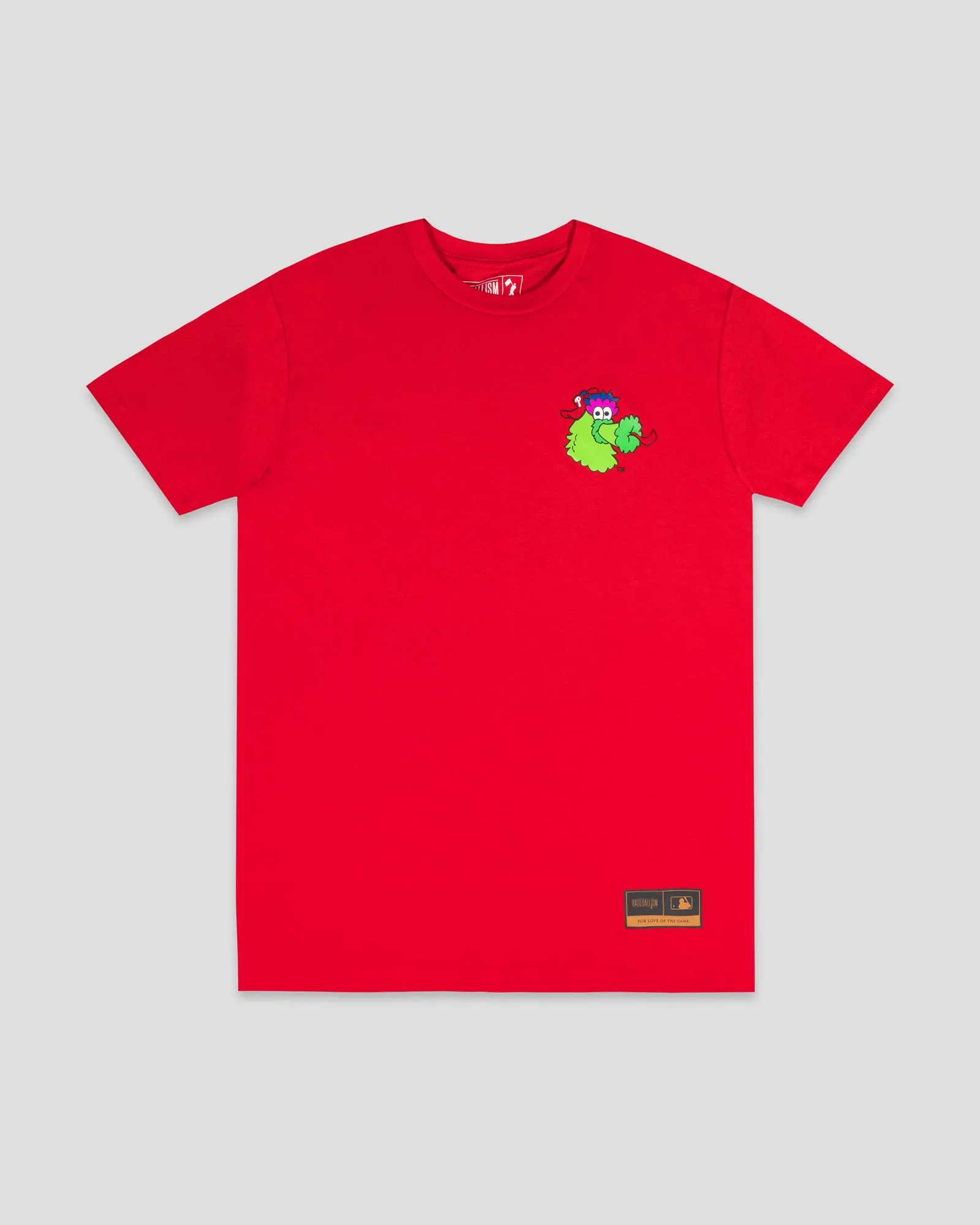 Fashion - forward Mascot Bobblehead T-Shirt (Red) - Philadelphia Phillies