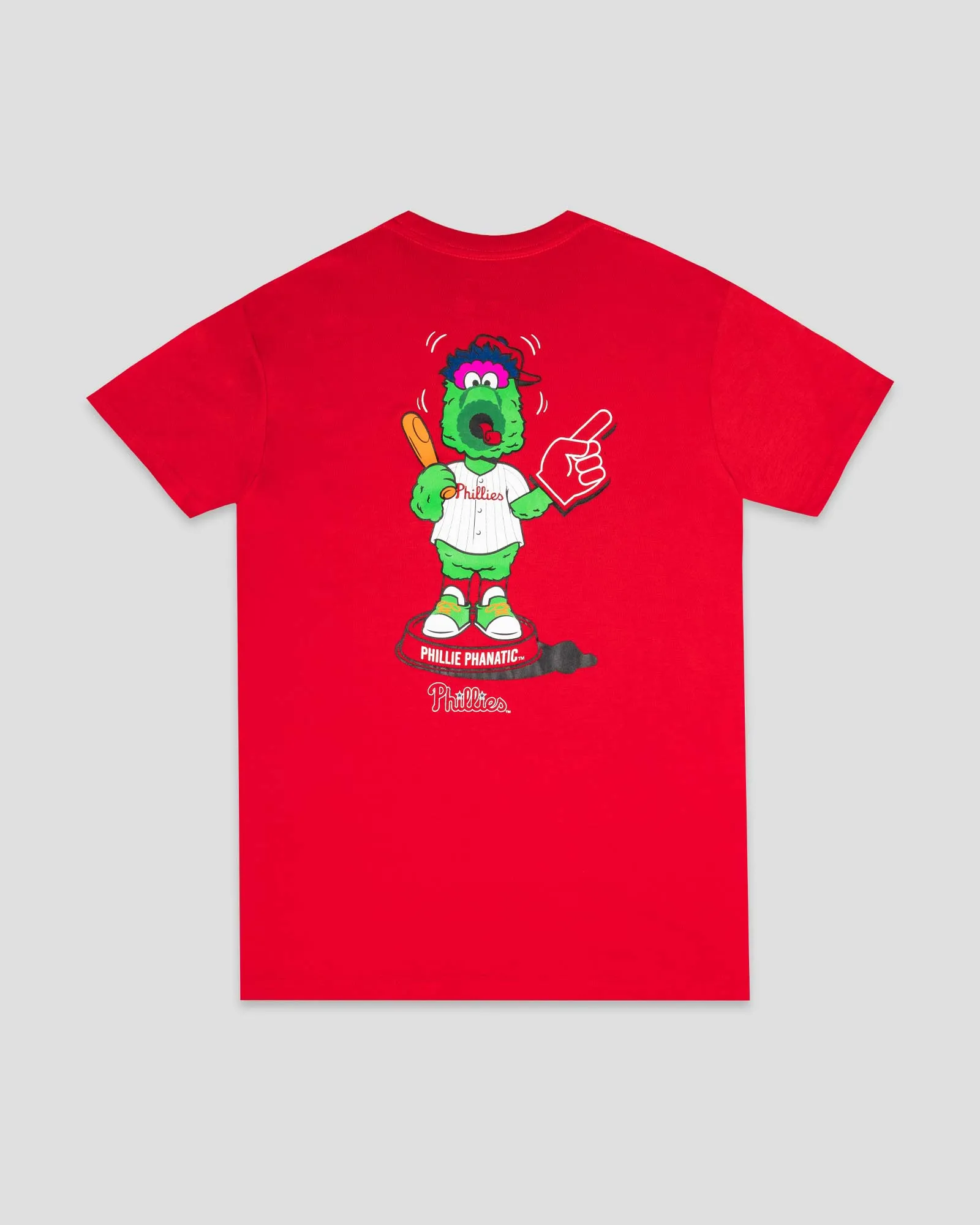 Breezy Top Mascot Bobblehead T-Shirt (Red) - Philadelphia Phillies