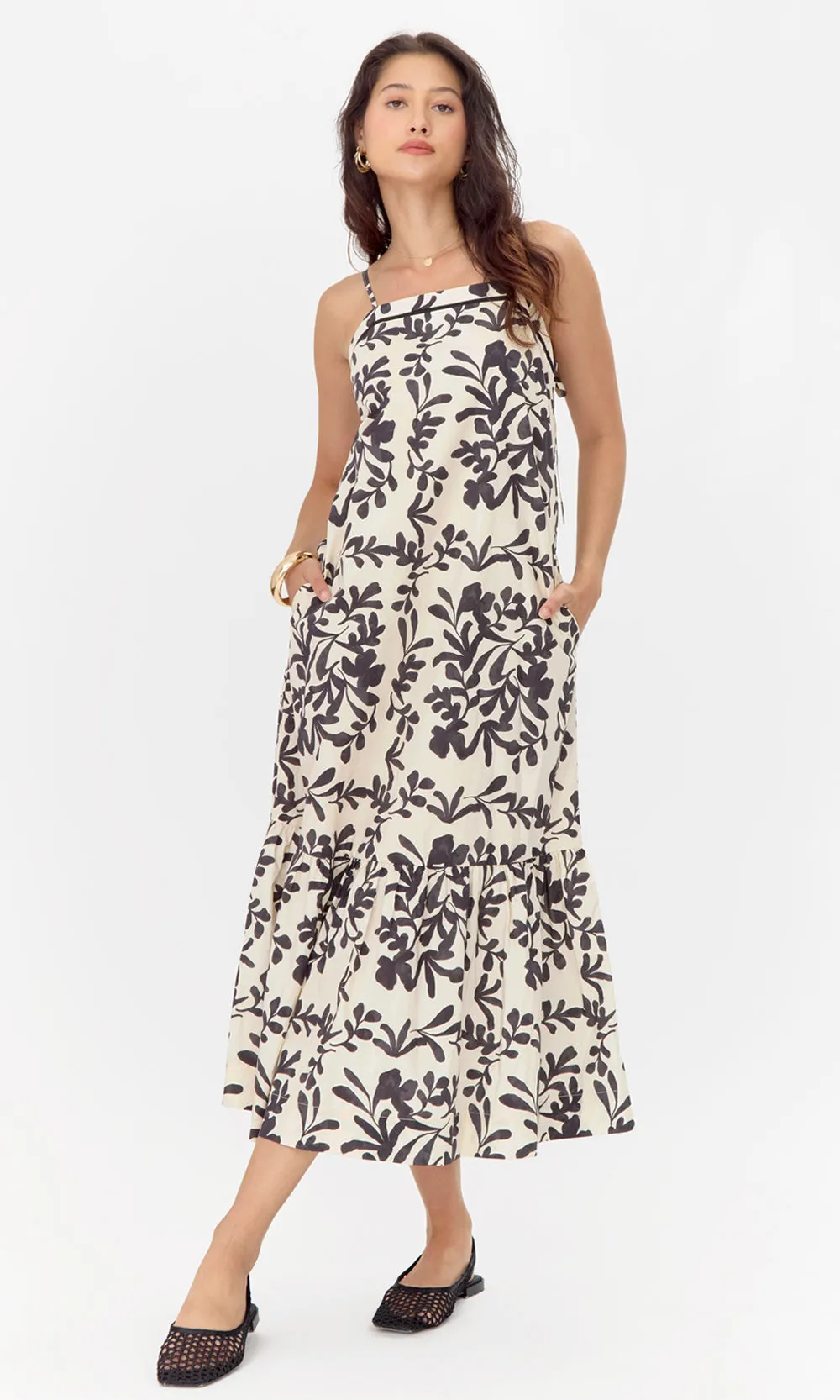 Fashion - friendly Roylia Halter Midi Dress