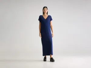 Gopaz long dress (251 / W / WORKER) Tassel-Detail Cool Elegance