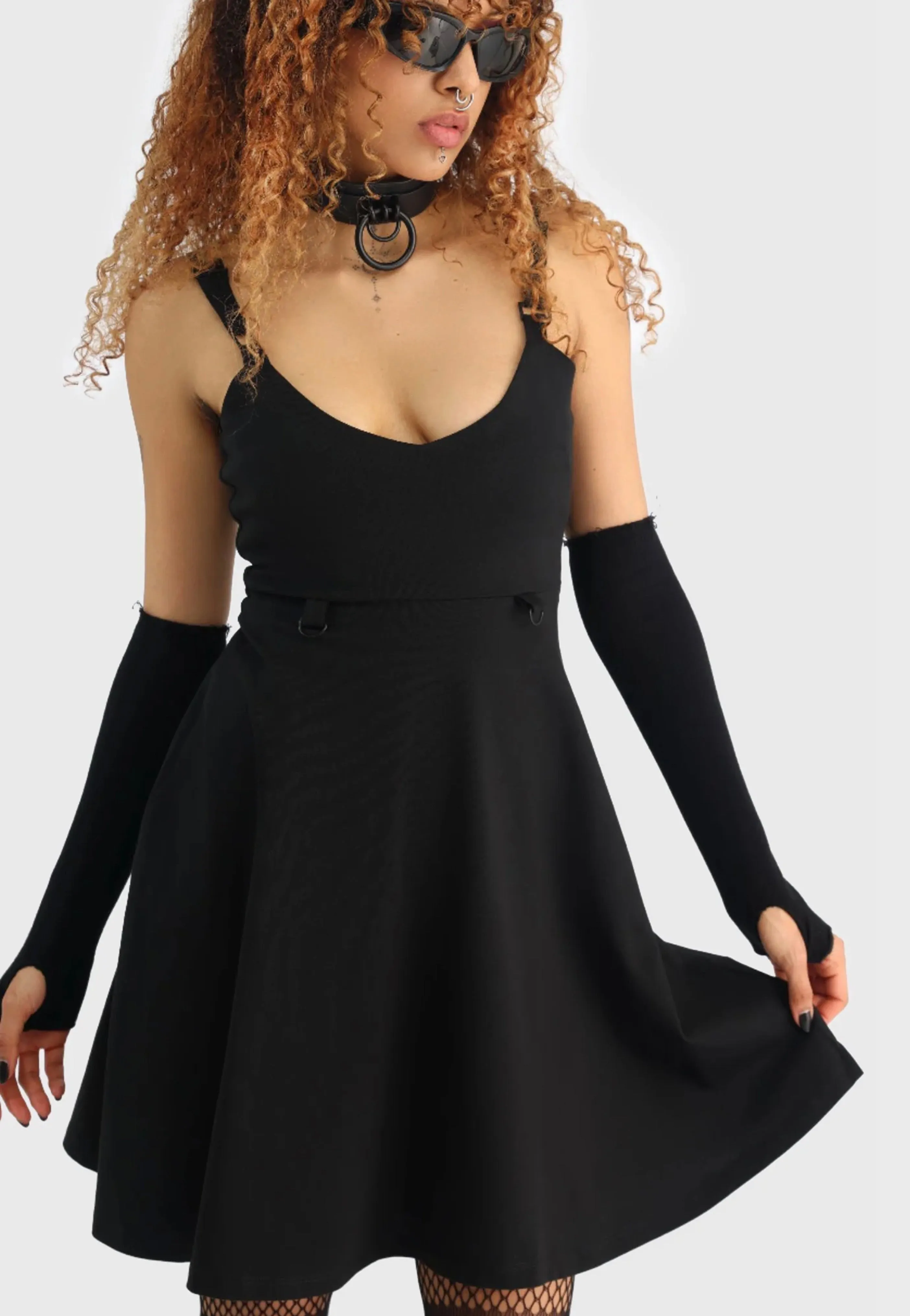 Fashion Outfit Killstar x Kihilist - Obscurita Mini - Dress