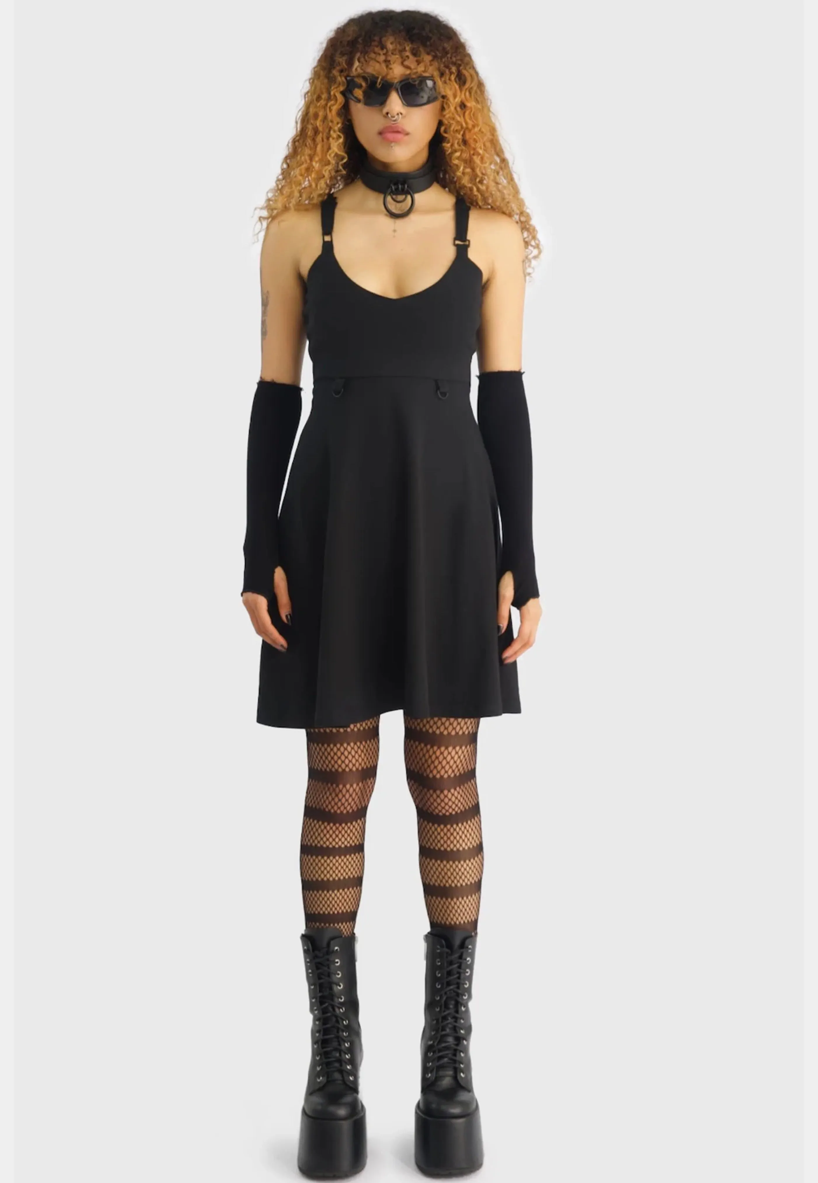 Fashion Outfit Killstar x Kihilist - Obscurita Mini - Dress
