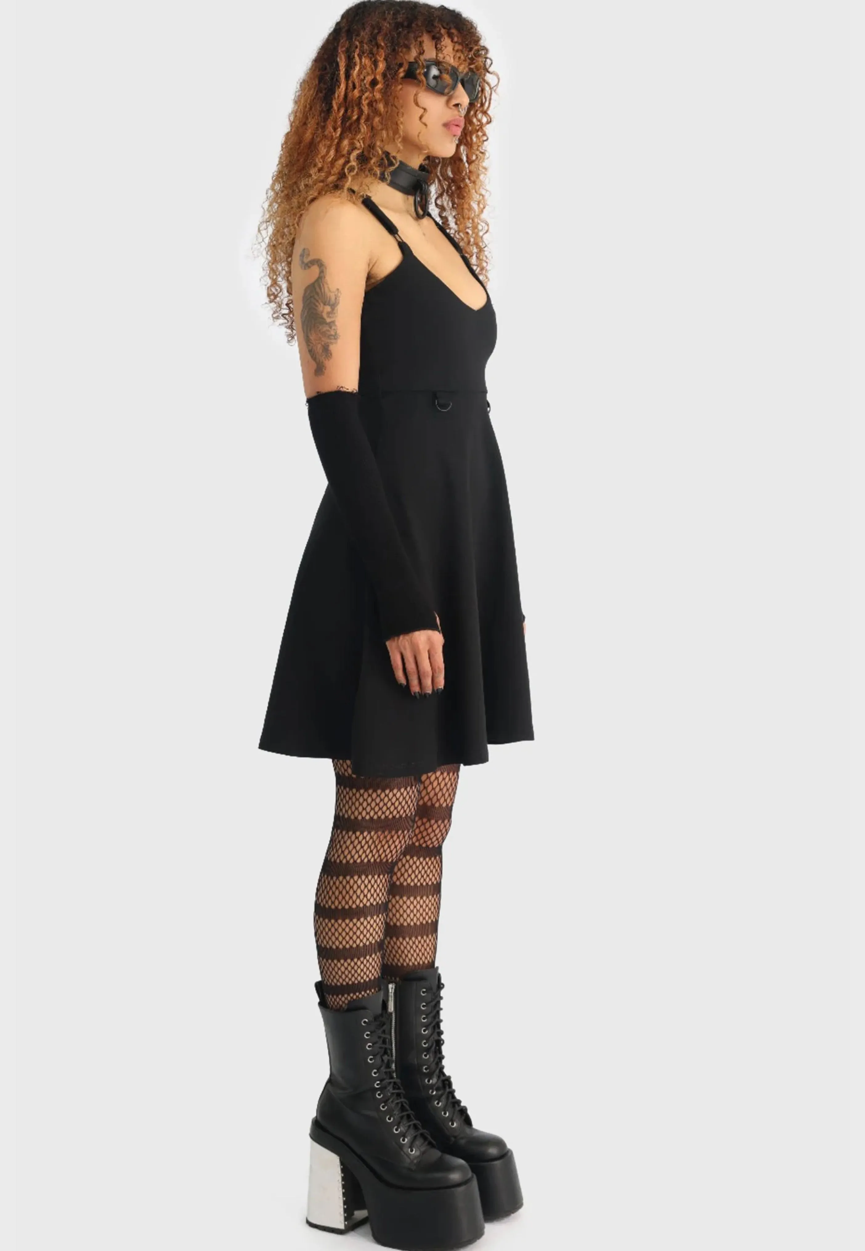 Fashion Outfit Killstar x Kihilist - Obscurita Mini - Dress