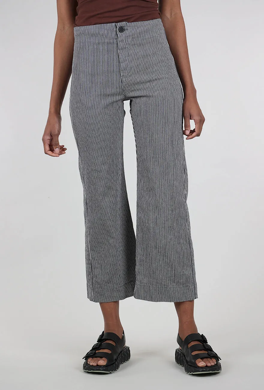 Railroad Knack Pant, Oyster Stripe Stretchable Air Flow