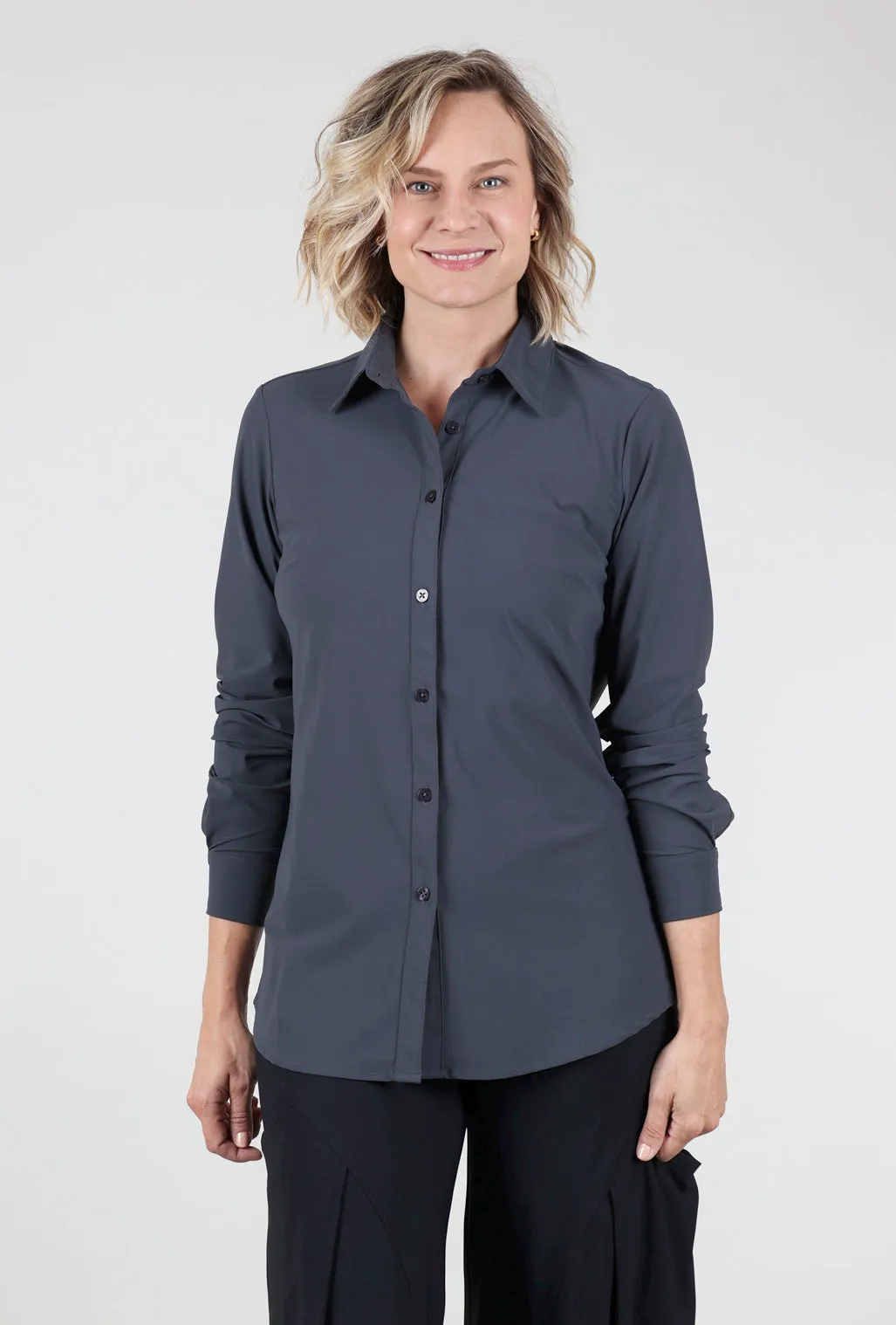 Tech Sullivan Button-Up Shirt, Steel Country Charm