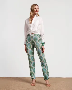 Robbie Pant - Graphic Leaf Classic Fit