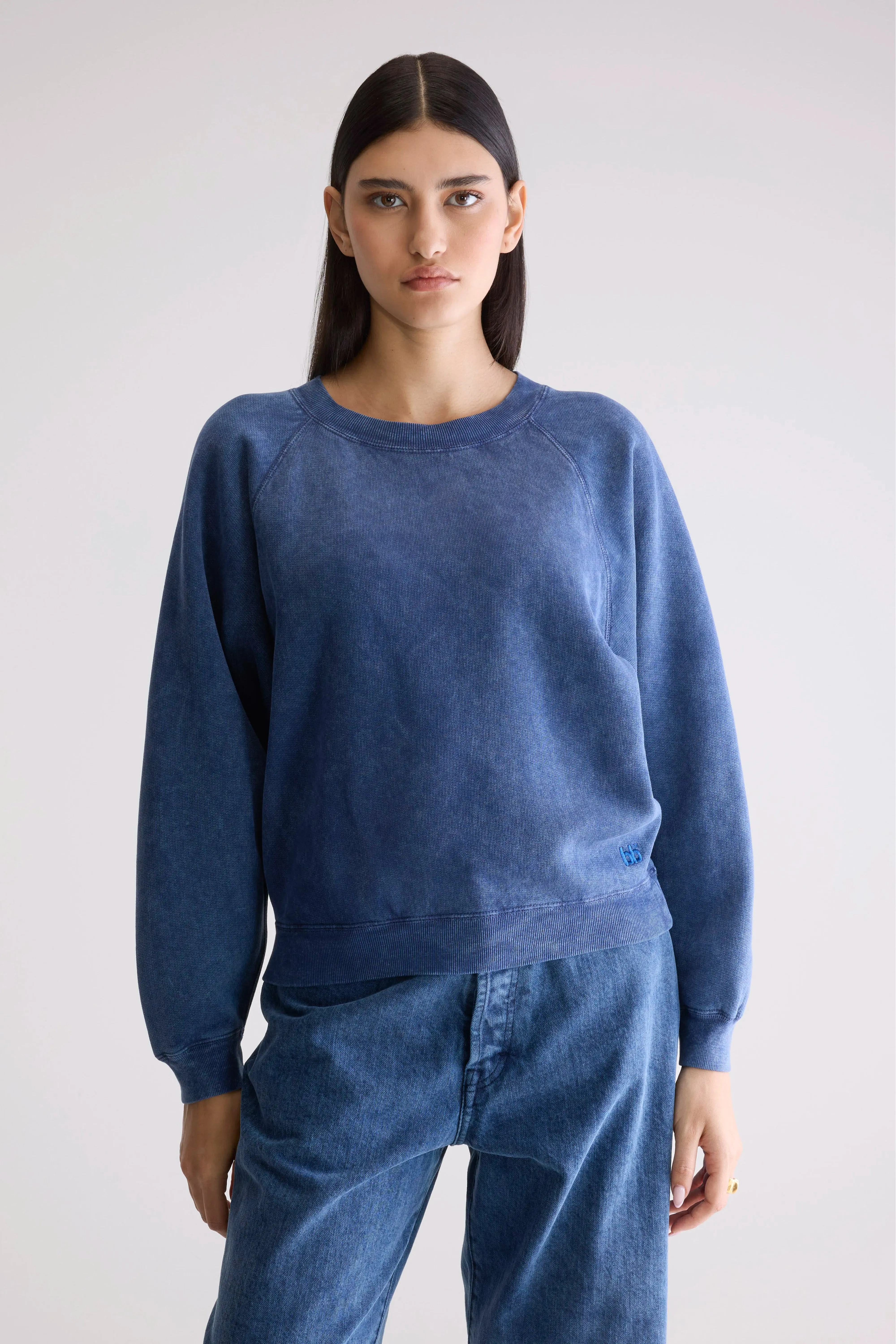 Fella relaxed sweatshirt (252 / W / BLUES) Timeless Essential Comfort