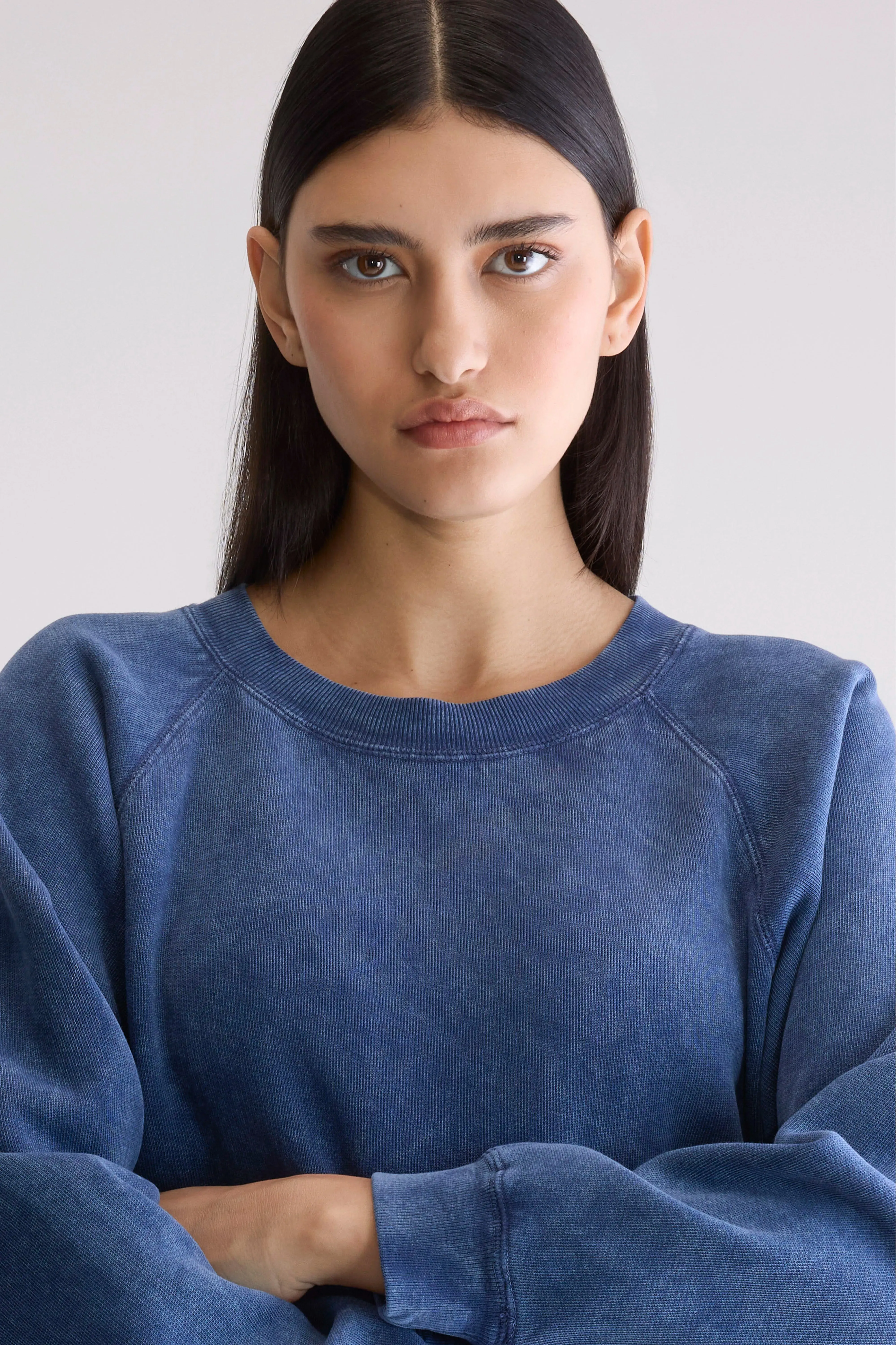 Fella relaxed sweatshirt (252 / W / BLUES) Timeless Essential Comfort