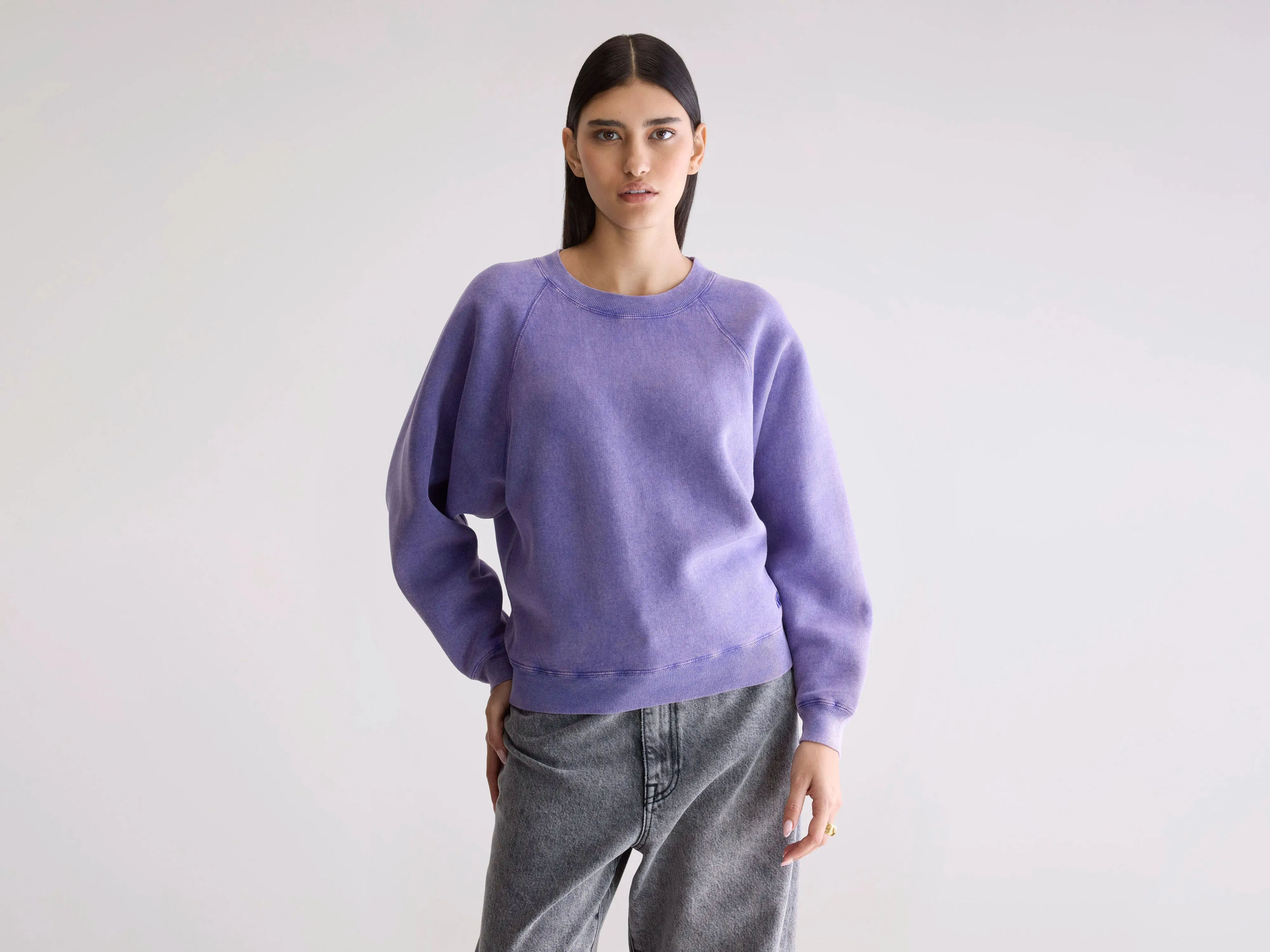 Fella relaxed sweatshirt (252 / W / PENSEE) Customer Satisfaction suitable for cycling