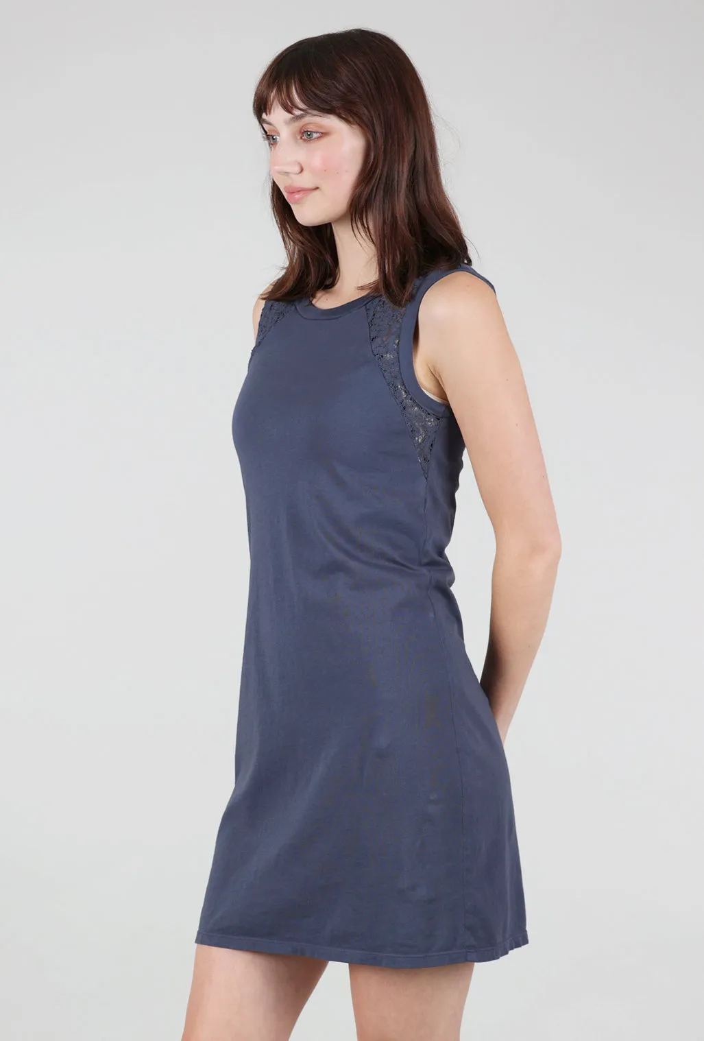 Femme Dress, Blue Suede Cool Tone