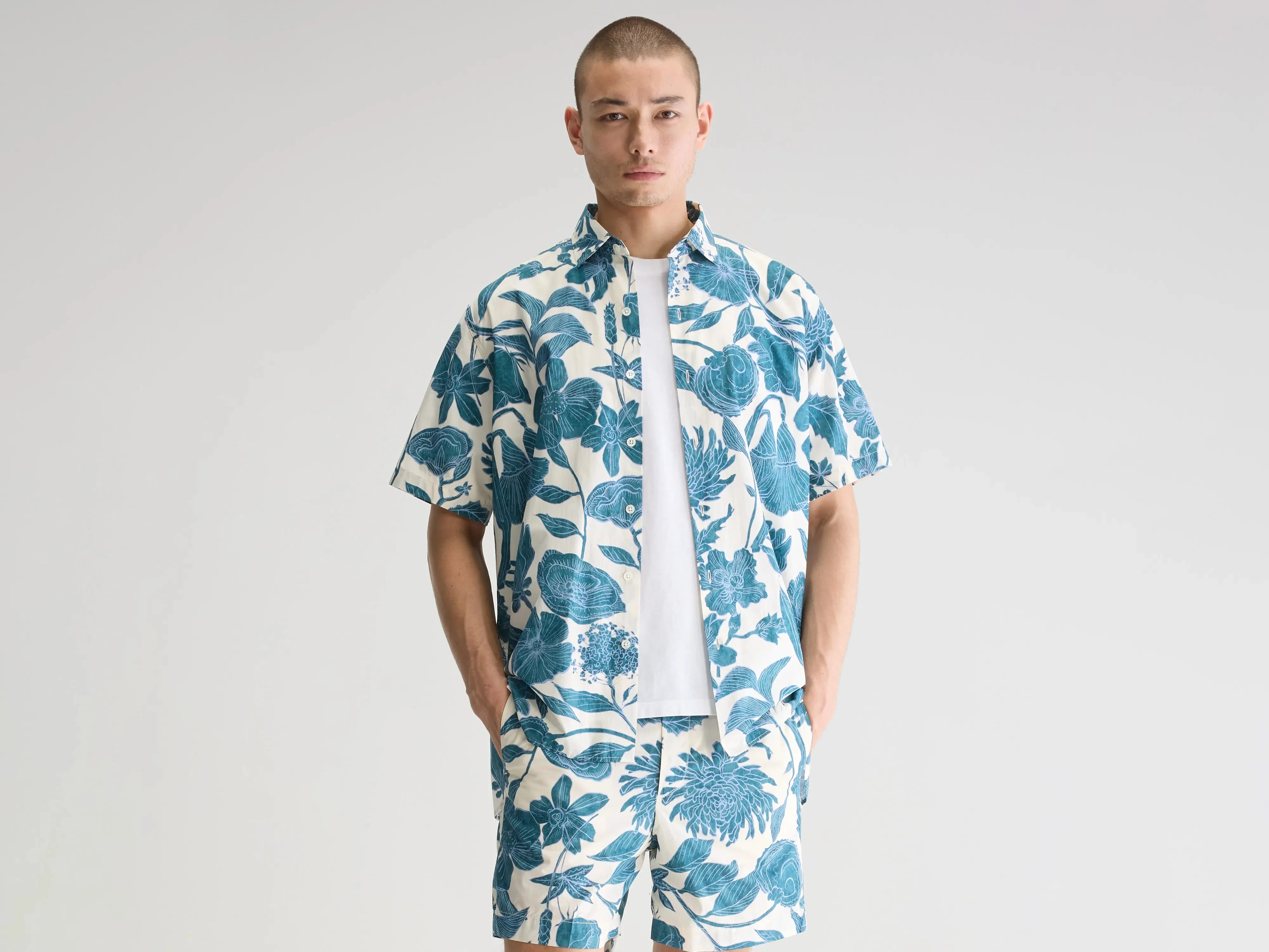 Fill relaxed shirt (251 / M / COMBO A) Tea length