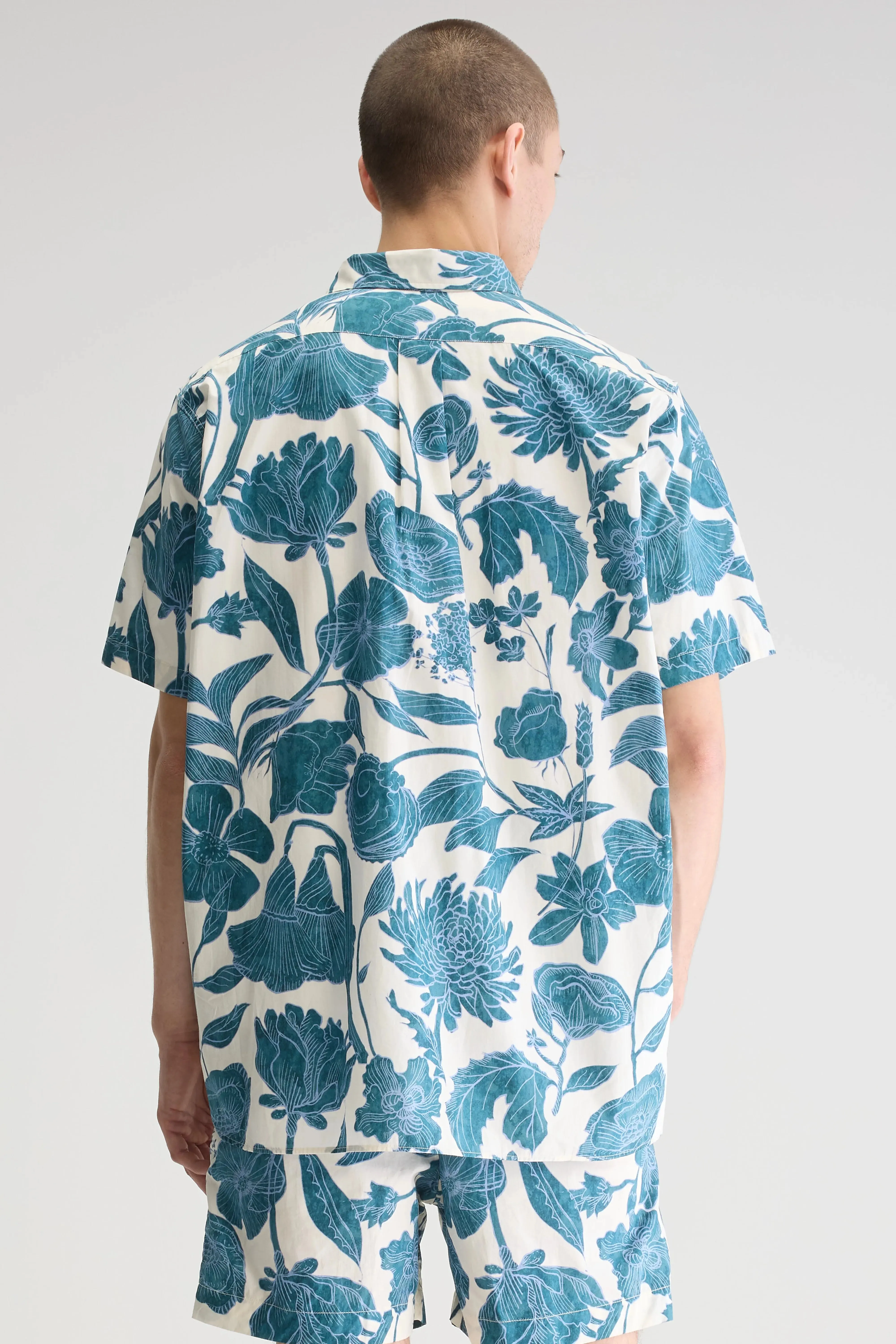 Fill relaxed shirt (251 / M / COMBO A) Night wear