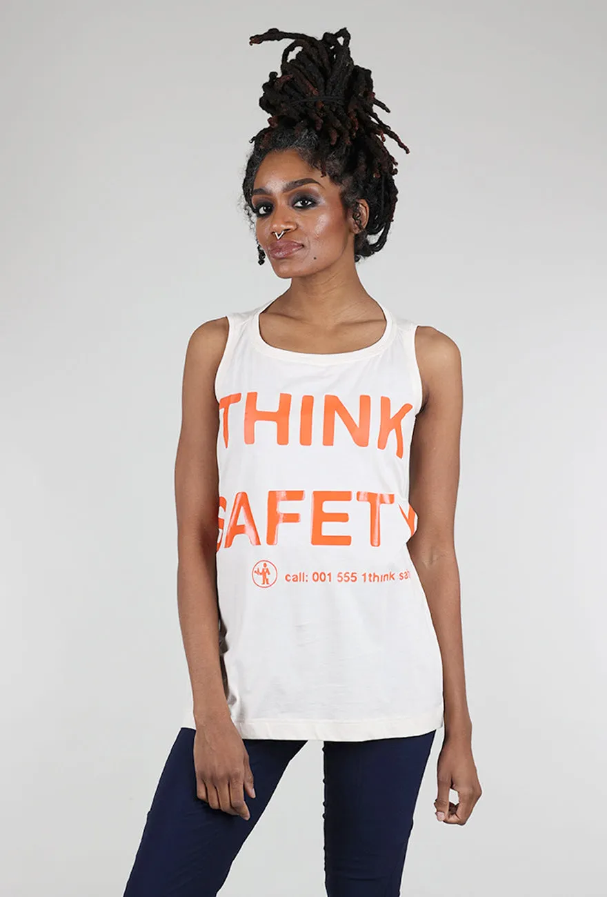 Film Set Graphic Tank, Greige/Manda Trendy Design Stretchable Fabric