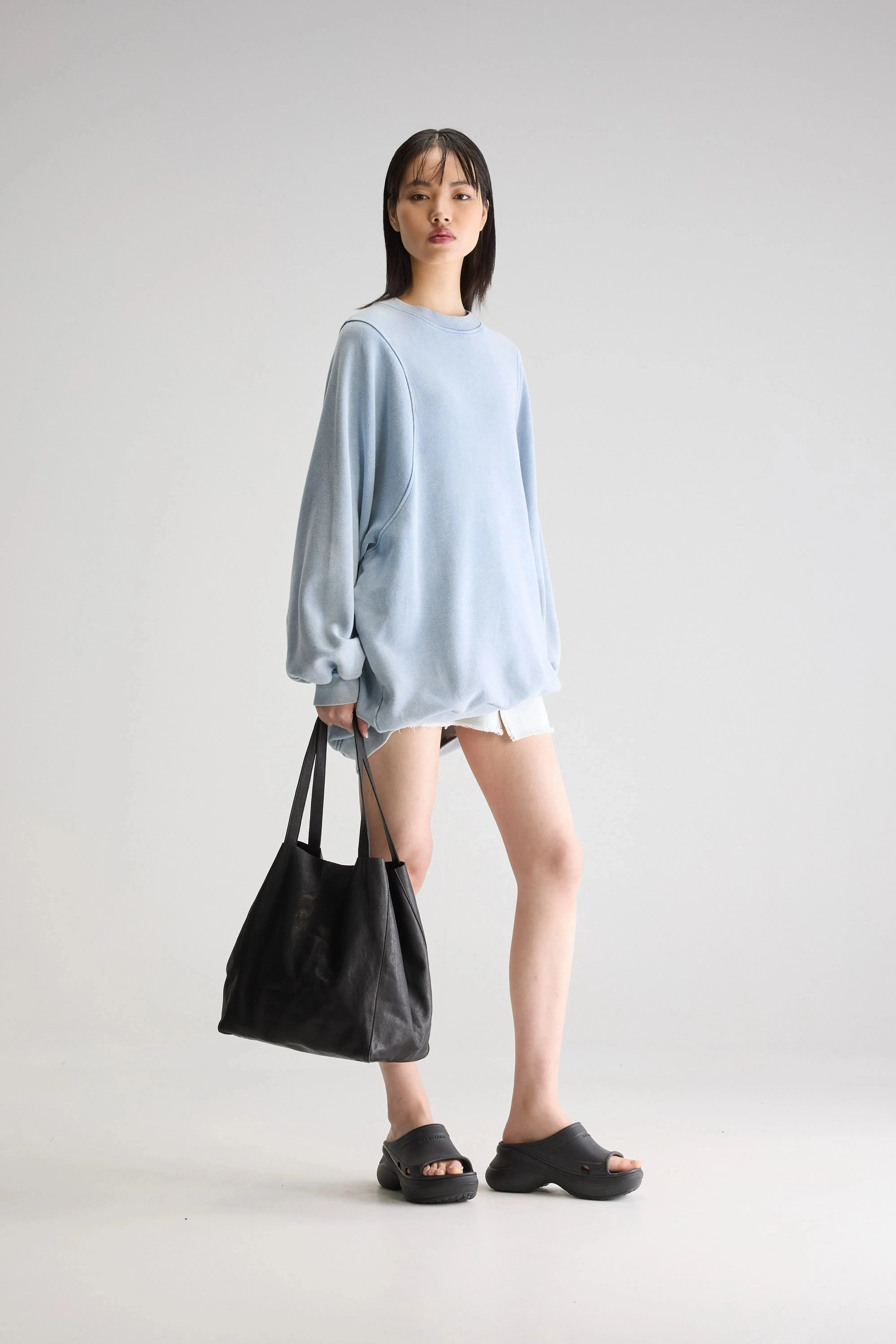Filos sweatshirt dress (251 / W / DENIM) Easy Style