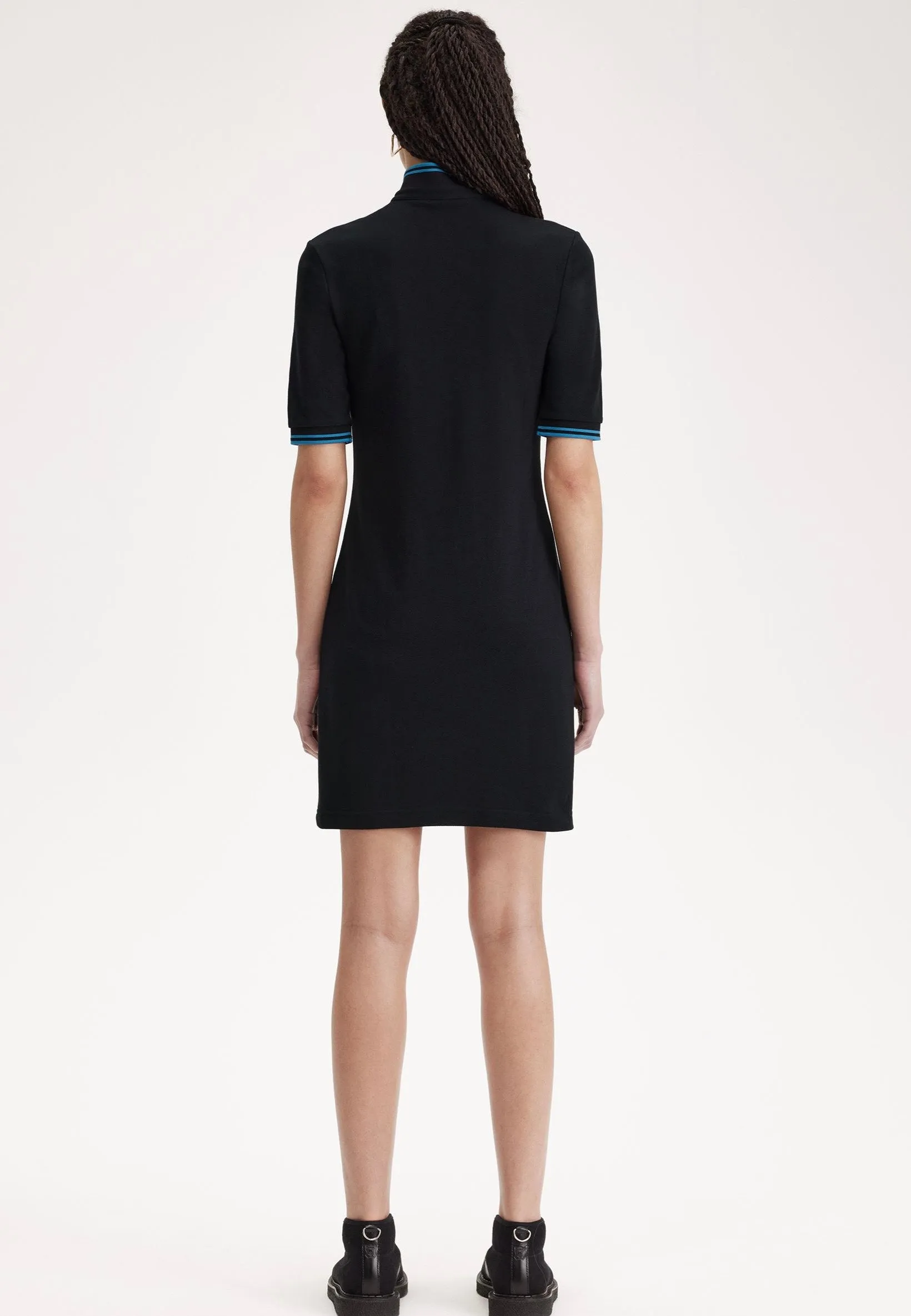Fine Items Fred Perry x Amy Winehouse - Tipped Pique Black - Dress