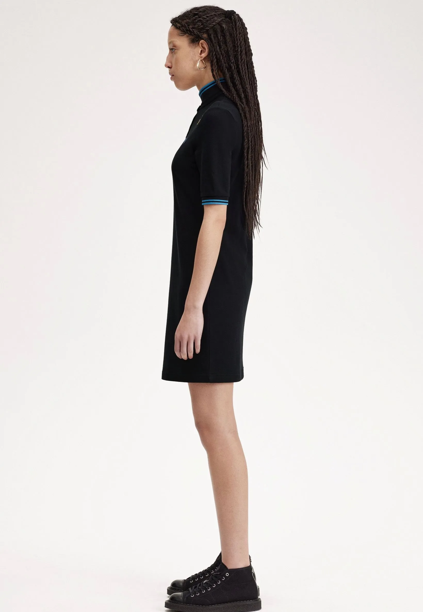 Fine Items Fred Perry x Amy Winehouse - Tipped Pique Black - Dress