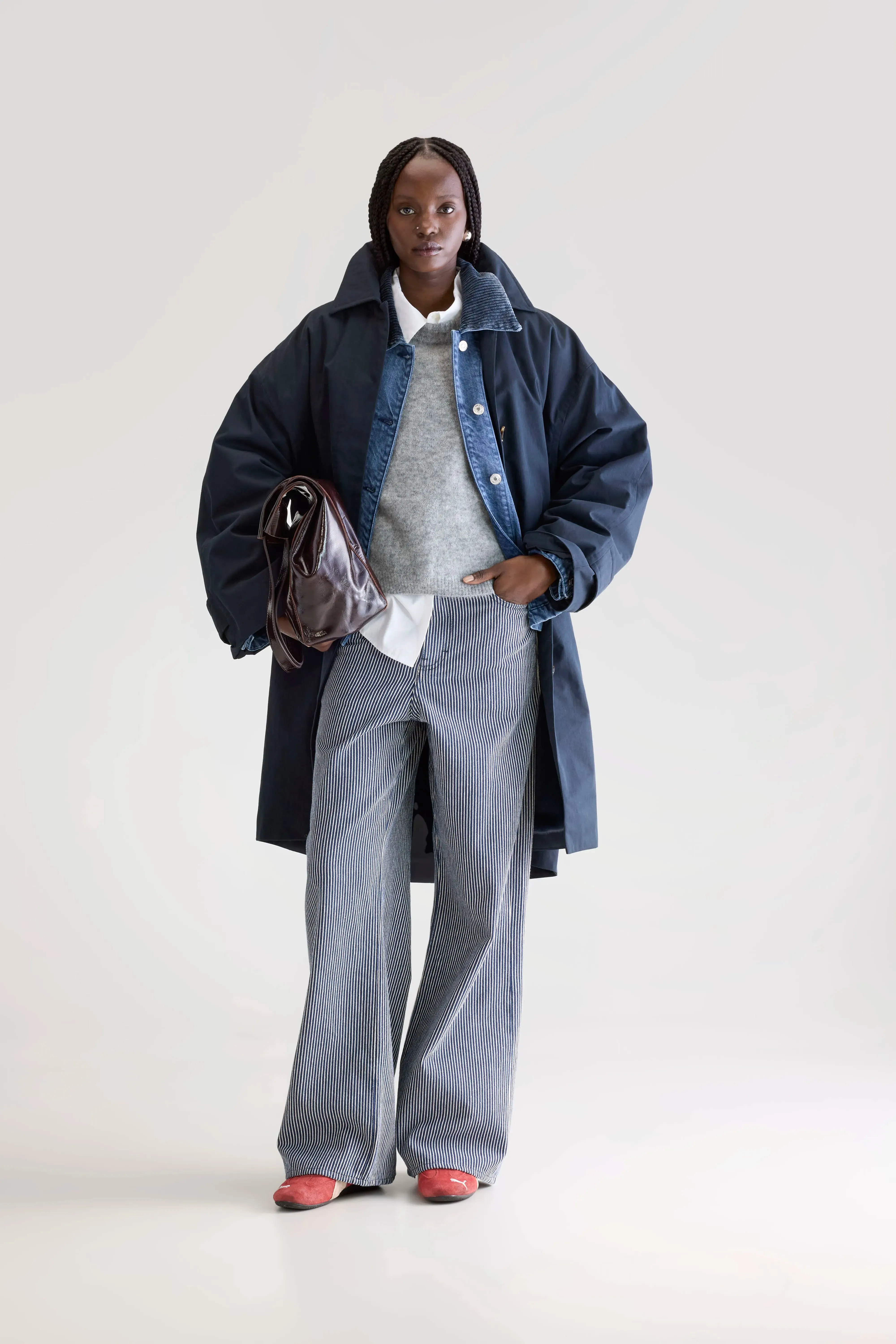 Fit And Flexibility Hestia trenchcoat (252 / W / NAVY)