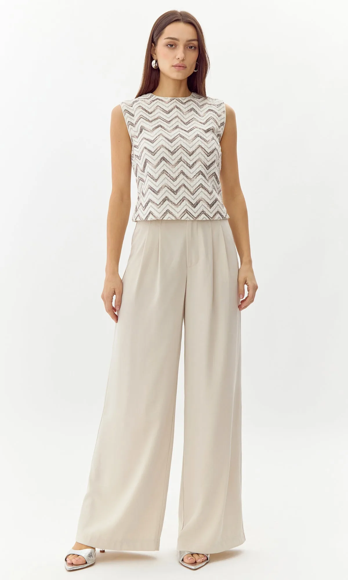 Fit Flexibility Stanley Wide Leg Trouser