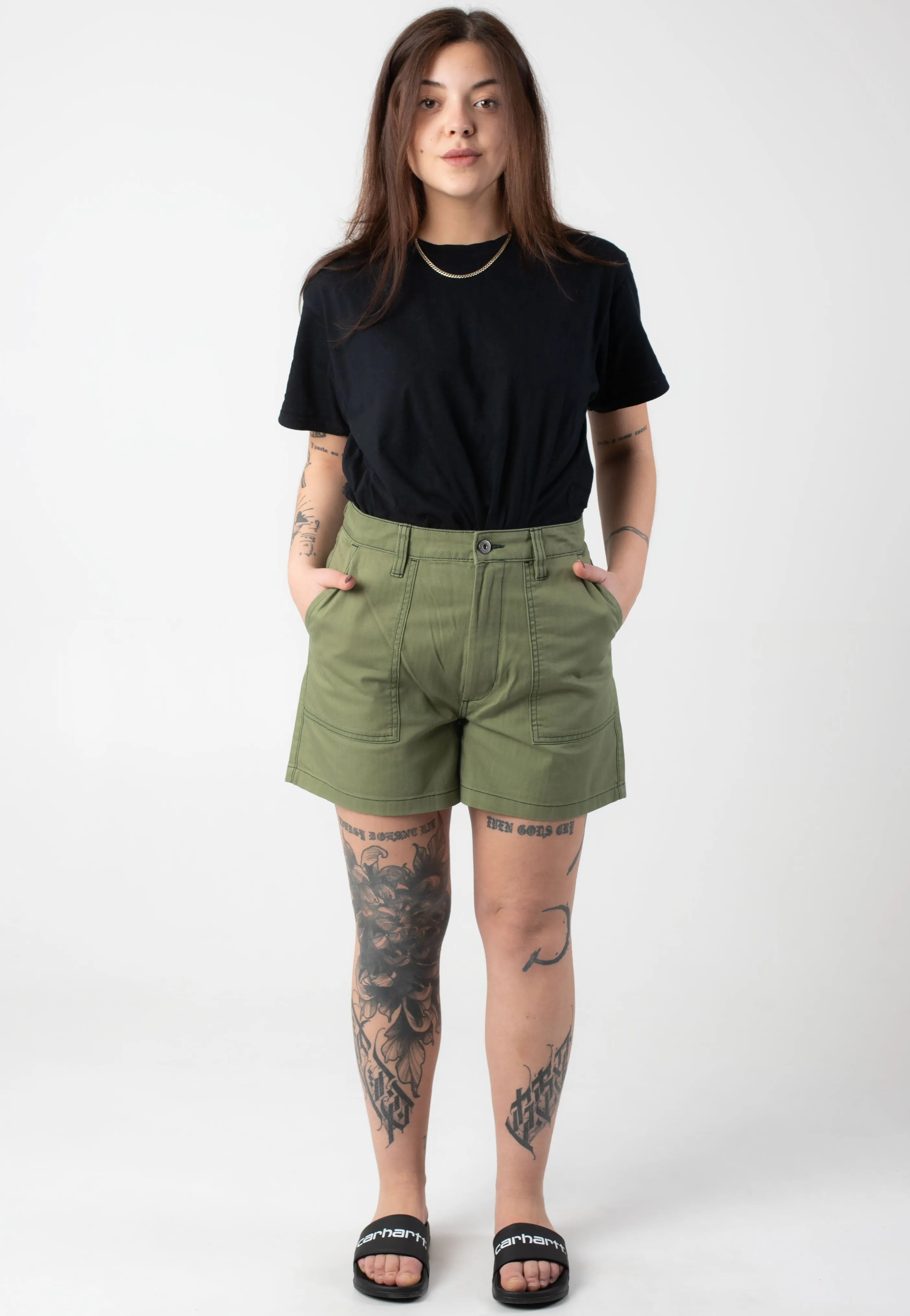 Coastal Style Vans - Union Loden Green - Shorts