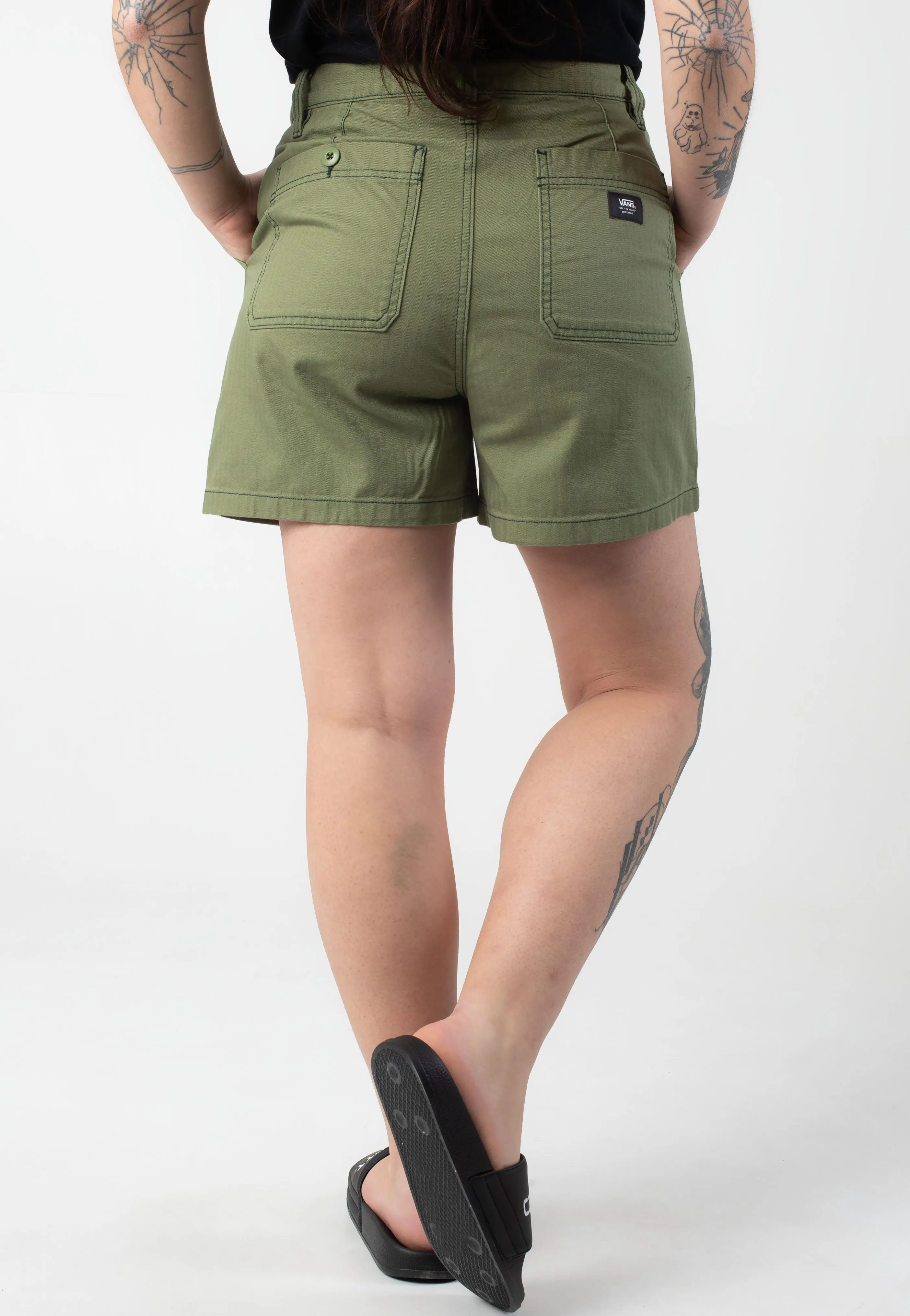 Fitness Friendly Vans - Union Loden Green - Shorts