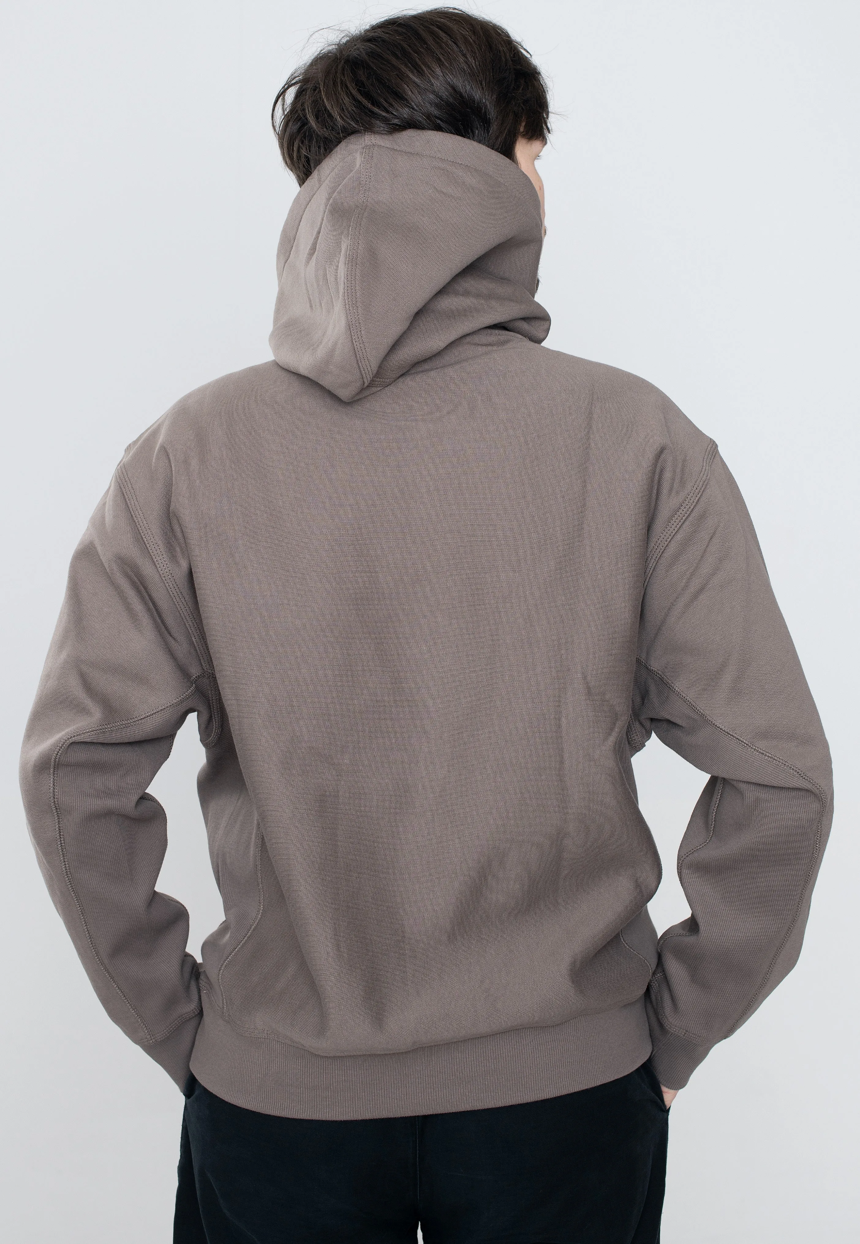 Fitted Silhouette Carhartt WIP - Hooded American Script Teide - Hoodie