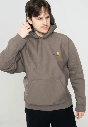 Feathery accents Carhartt WIP - Hooded American Script Teide - Hoodie