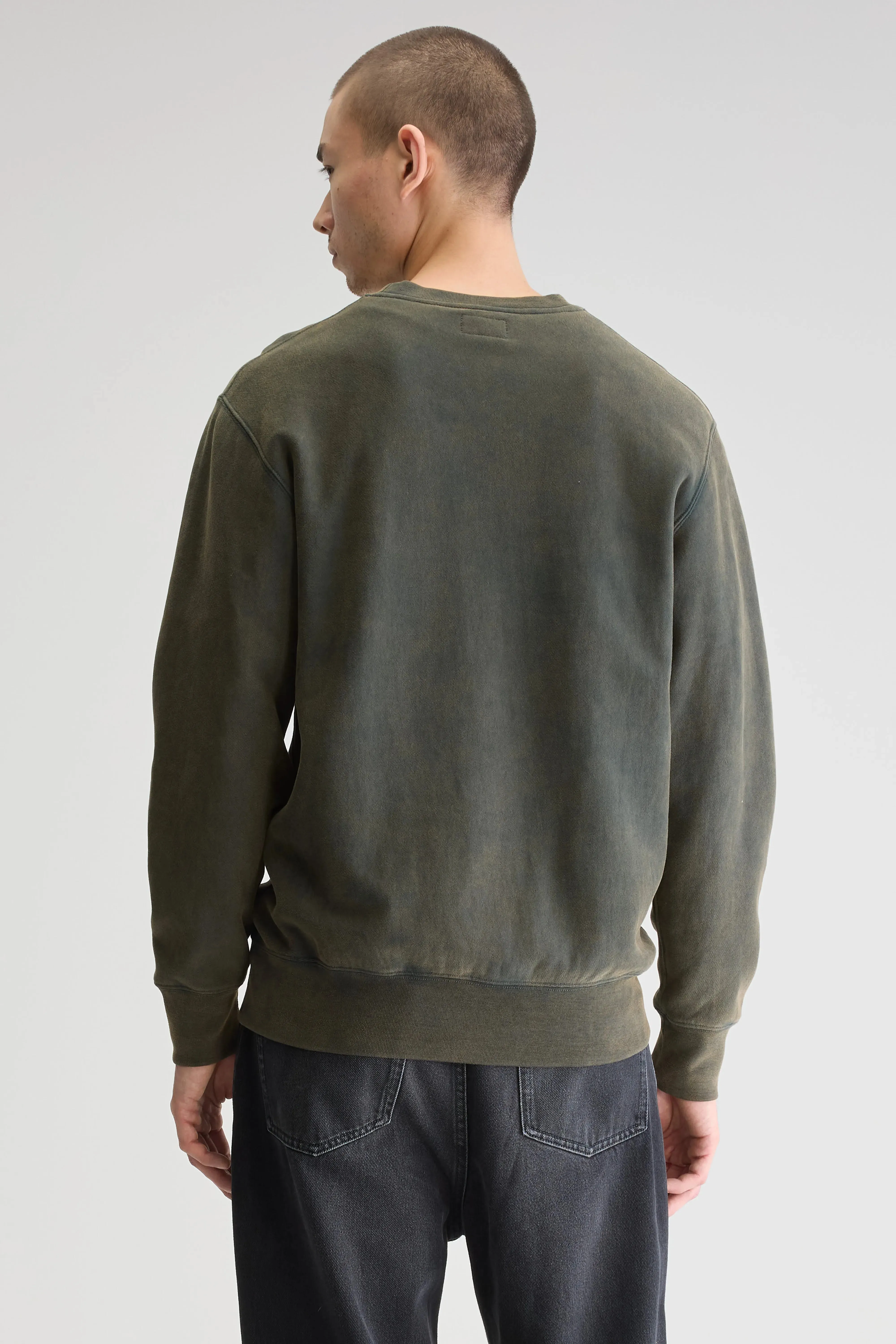 Flake crewneck sweatshirt (251 / M / JET SET) Core Cool