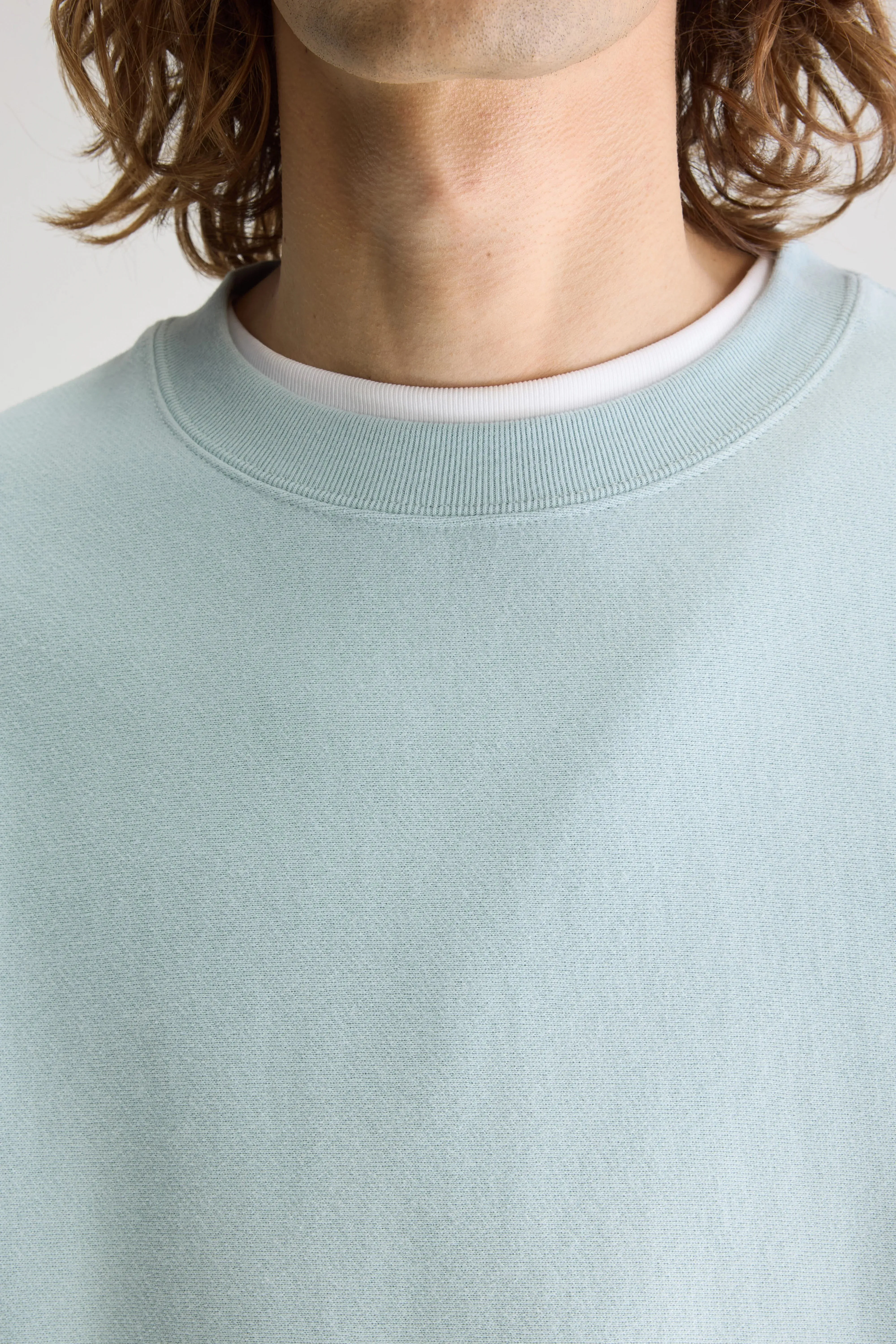 Flake crewneck sweatshirt (251 / M / POOL) Trusted brands