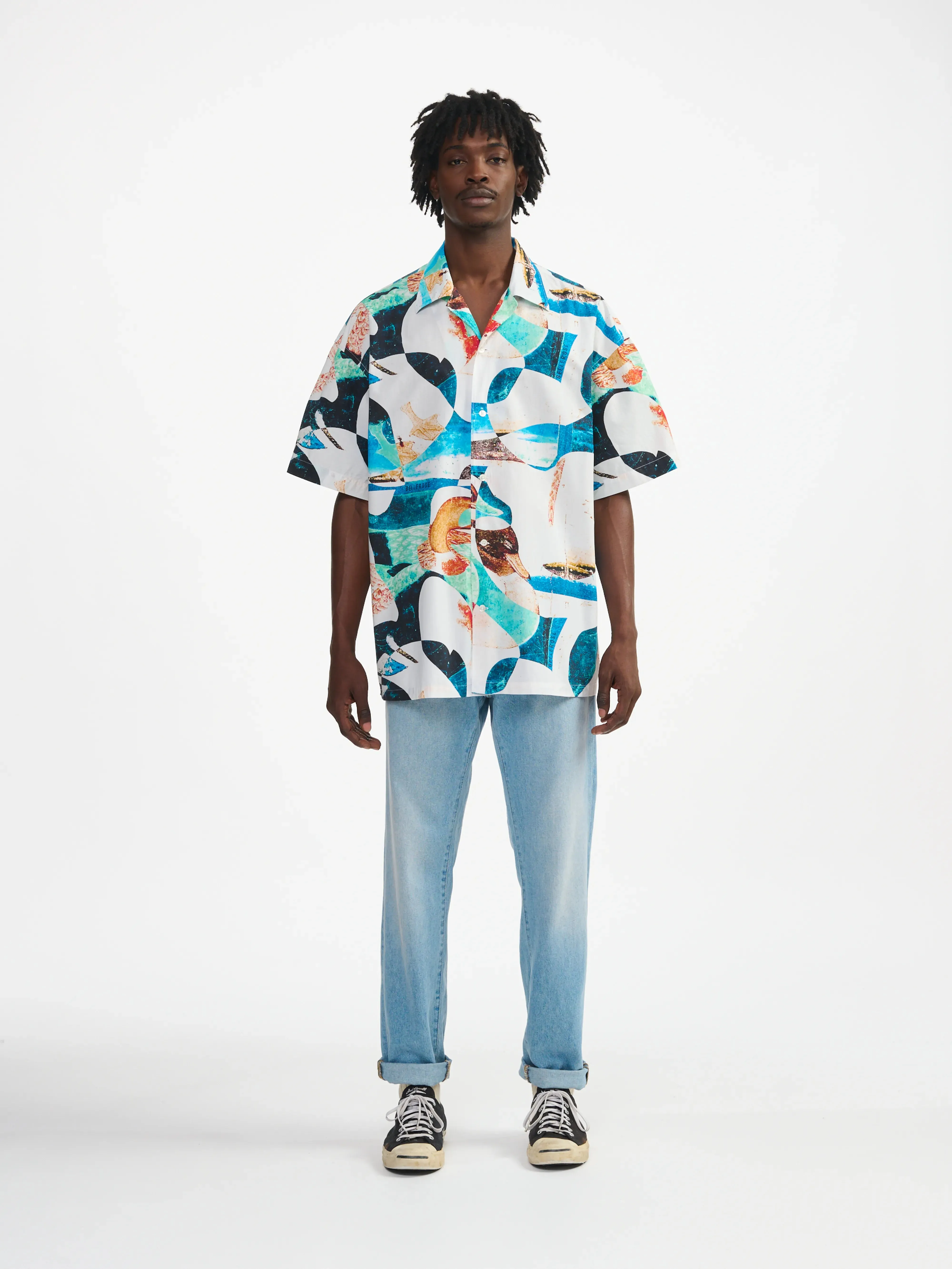 flare shirt (241 / M / DISPLAY A) Street Fashion
