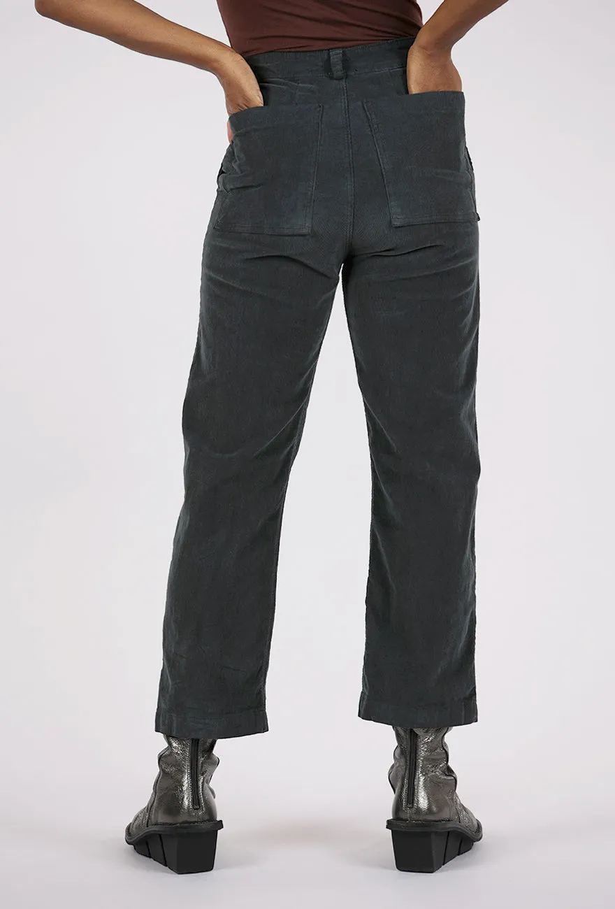 Flattering Fit Boiler Cords, Drab