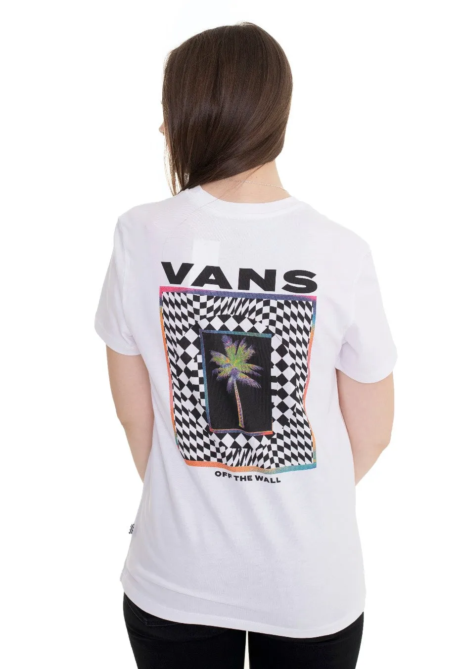 Flattering Shape Vans - Heat Seeker White - T-Shirt