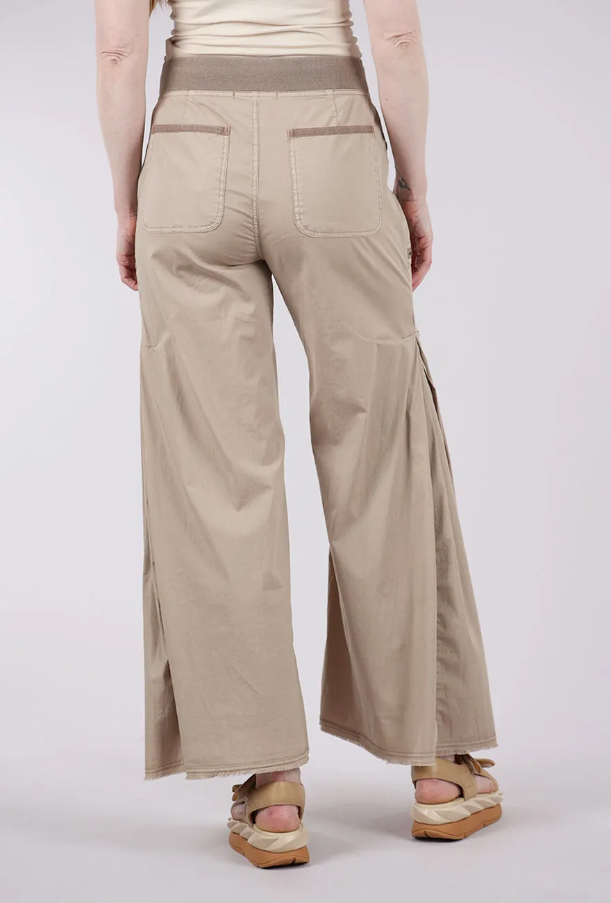 Flattering Waist Coline Wide Leg Pant, Tanglewood