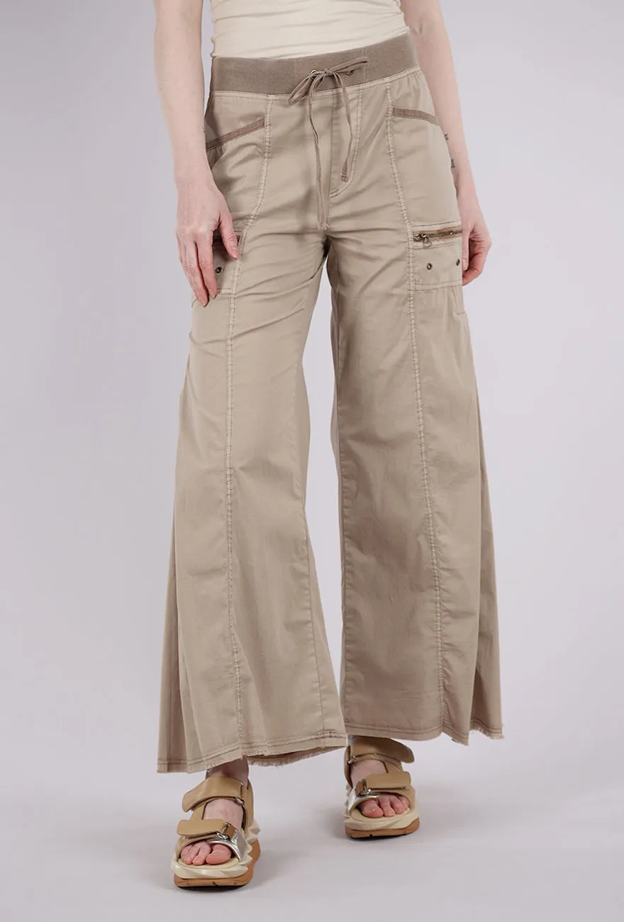 Flattering Waist Coline Wide Leg Pant, Tanglewood