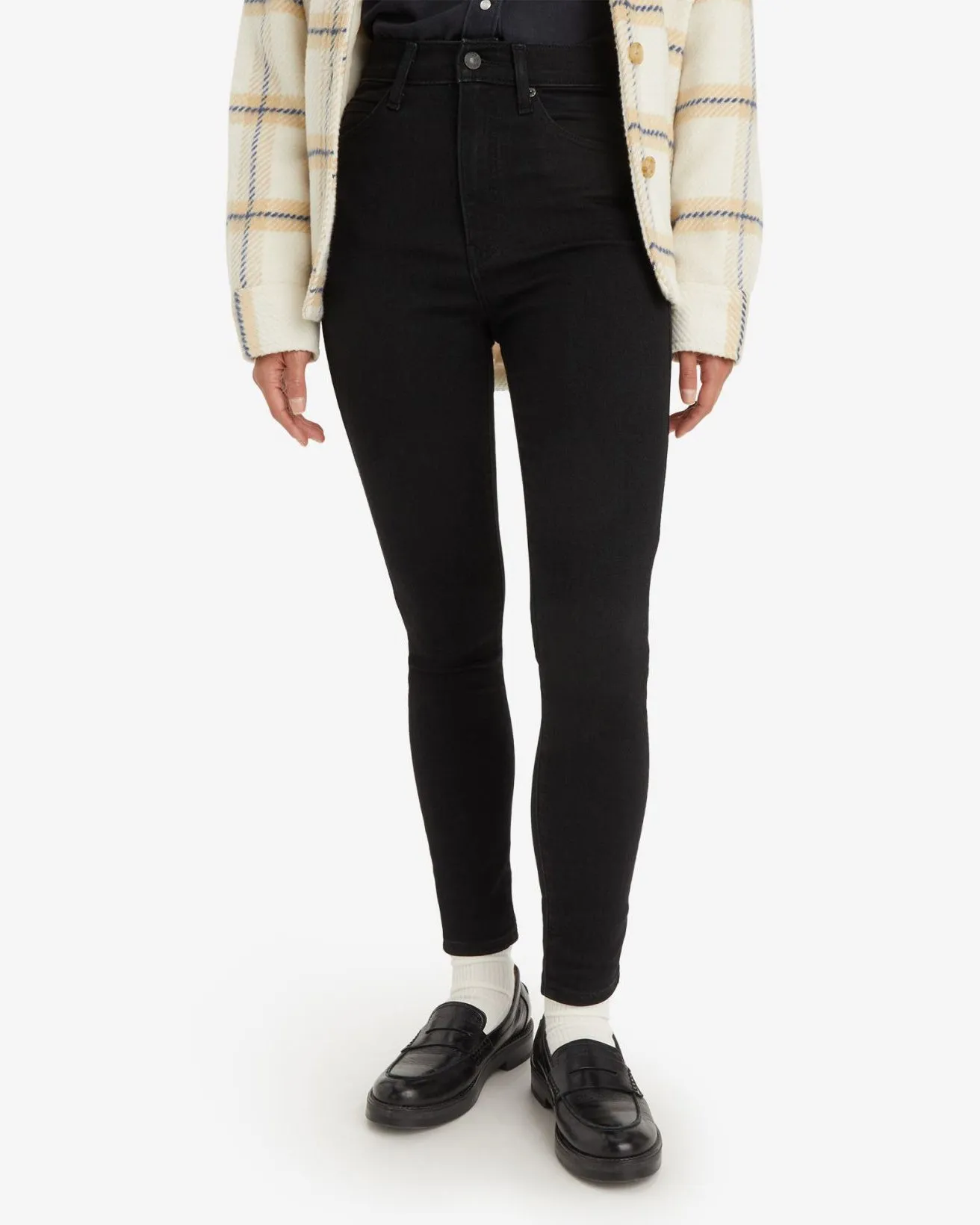 Levi's Womens Retro High Rise Skinny Jeans - Black Celestial | Levi's Jeans | JEANSTORE