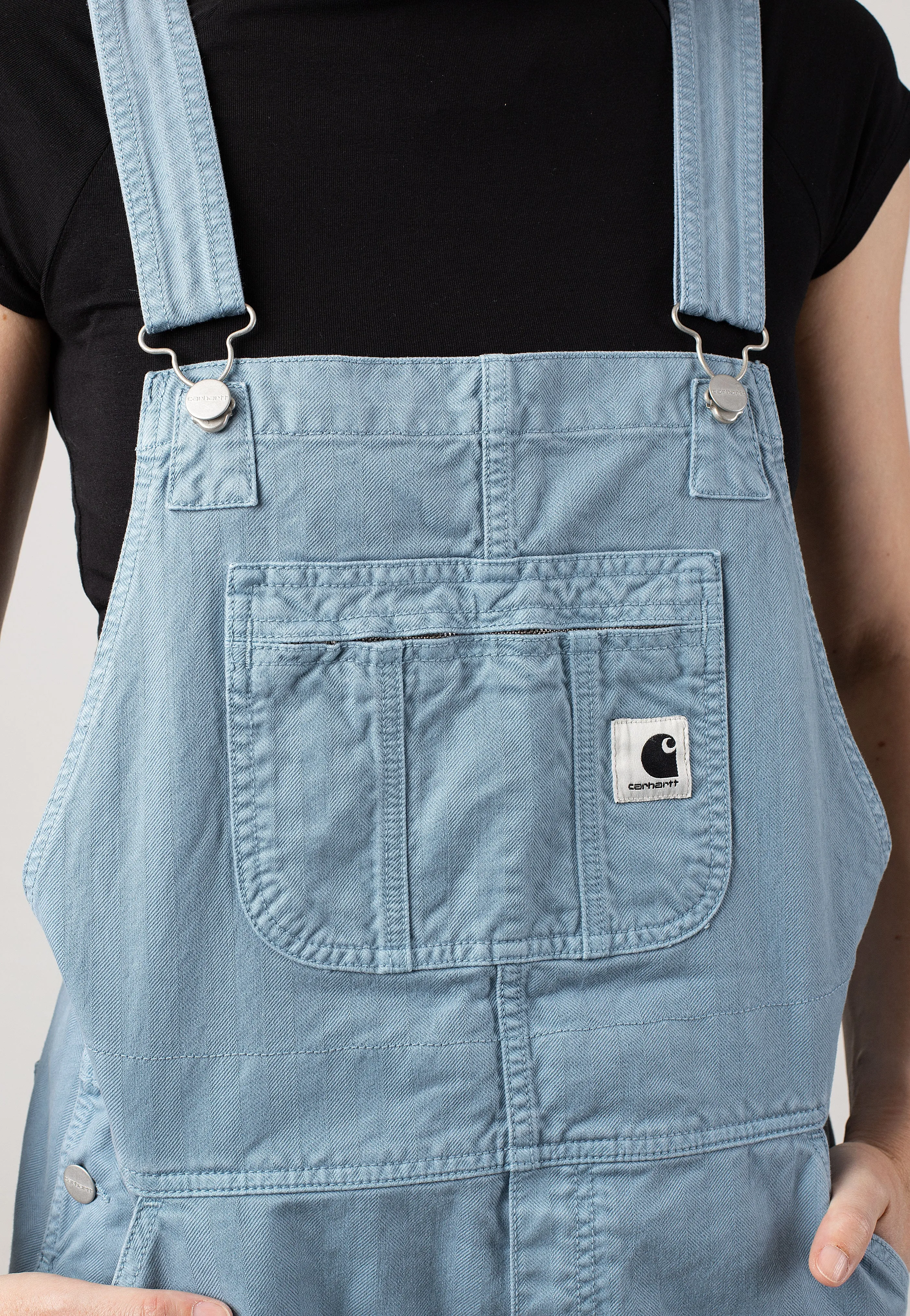 Flexible Design Carhartt WIP - W' Norris Bib Garment Dyed Misty Sky - Dungarees