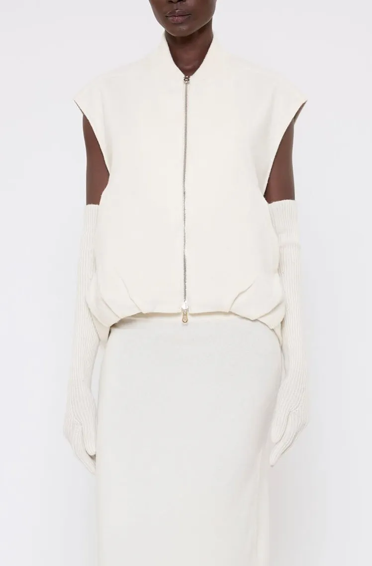 Flexible Fit Connie Ivory Cardigan