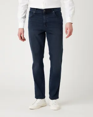 Wrangler Texas SLIM Mens Jeans - Bruised River | Wrangler Jeans | JEANSTORE