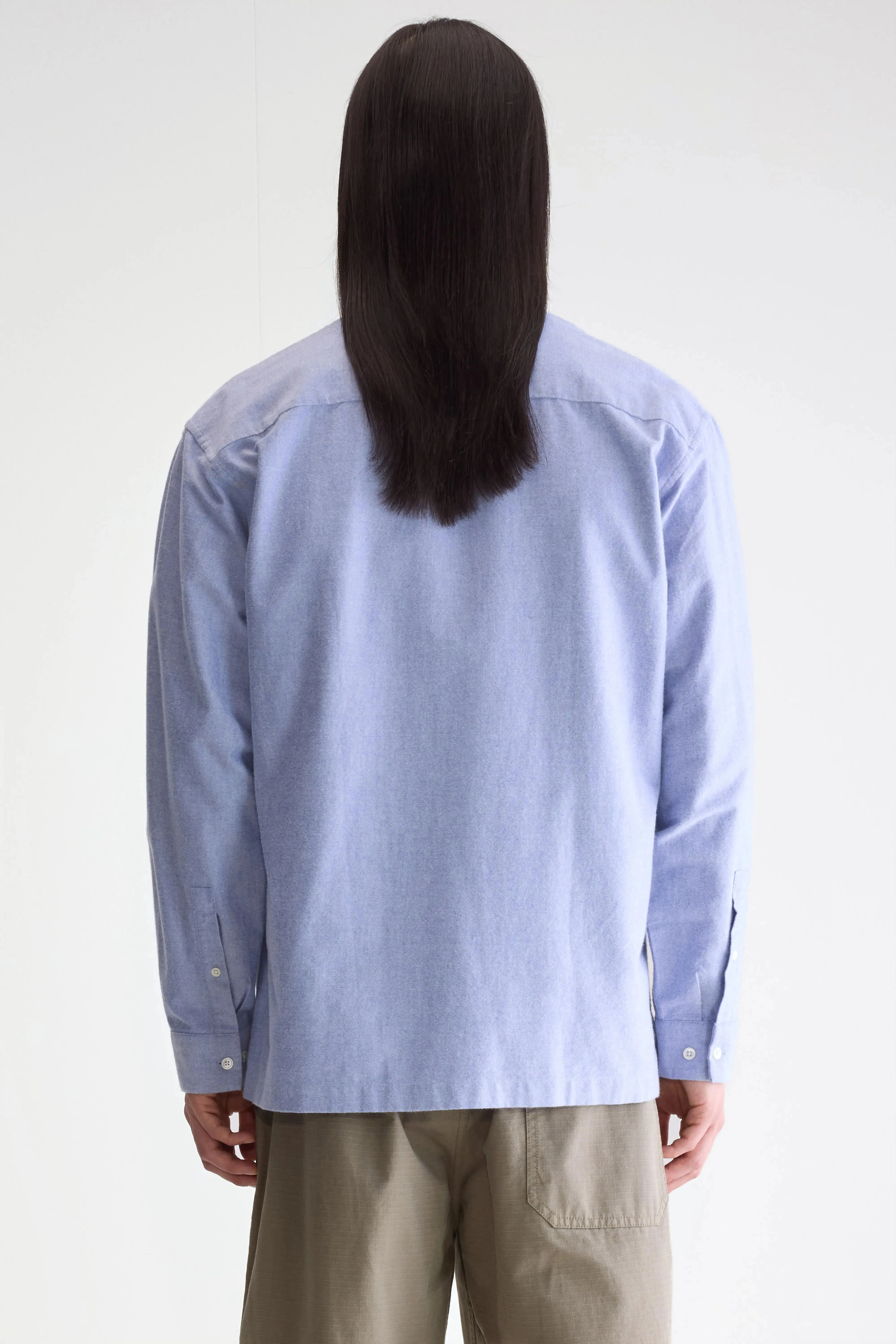 Flip relaxed shirt (252 / M / CHAMBRAY) Glam Style