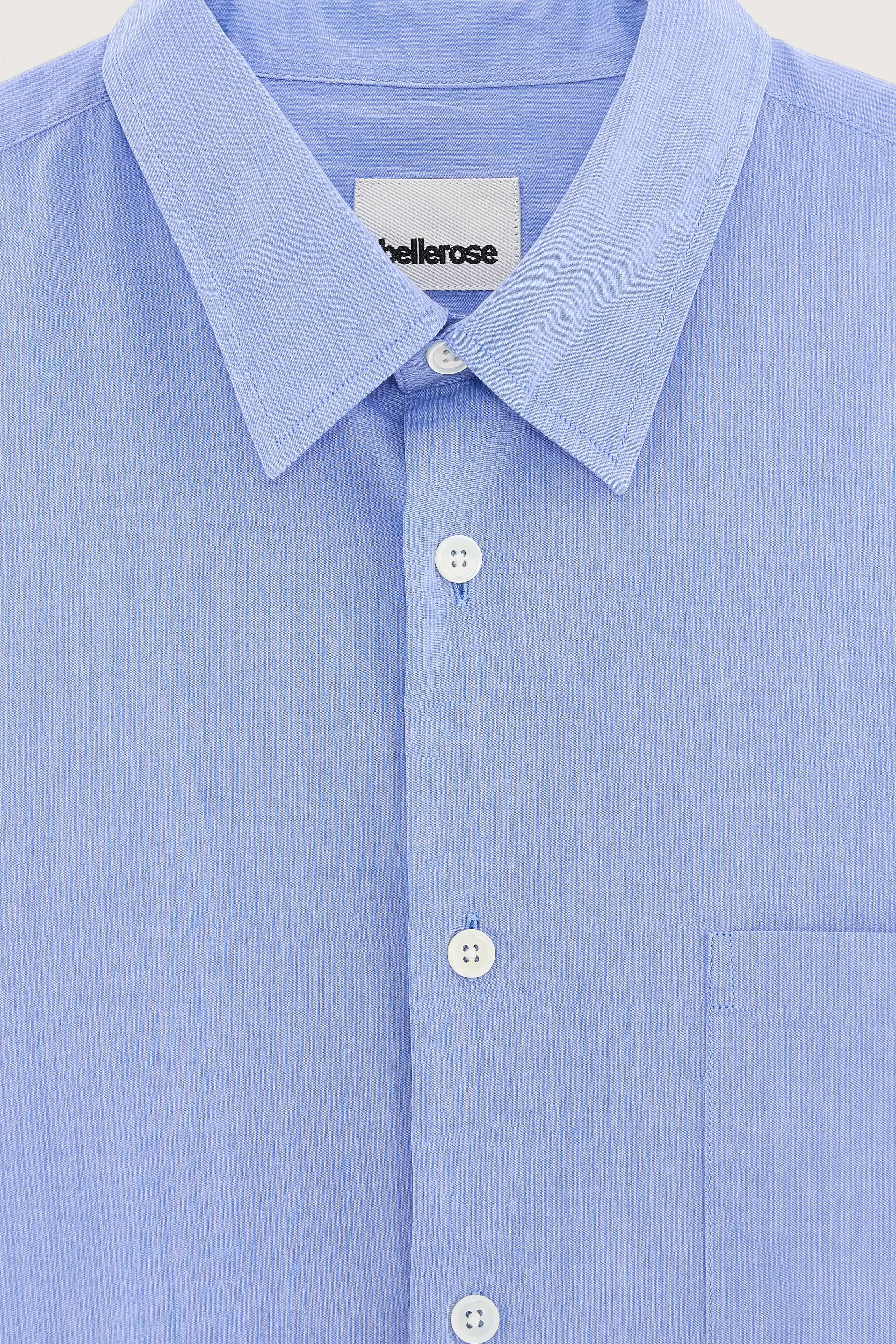Flops shirt (251 / M / BLUE BONNET) Flowing Touch