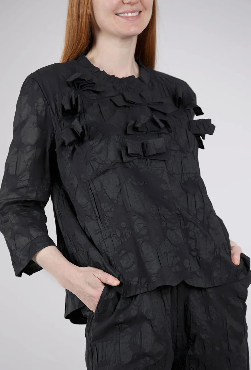 Flourish Jacket, Black Outdoor Fit