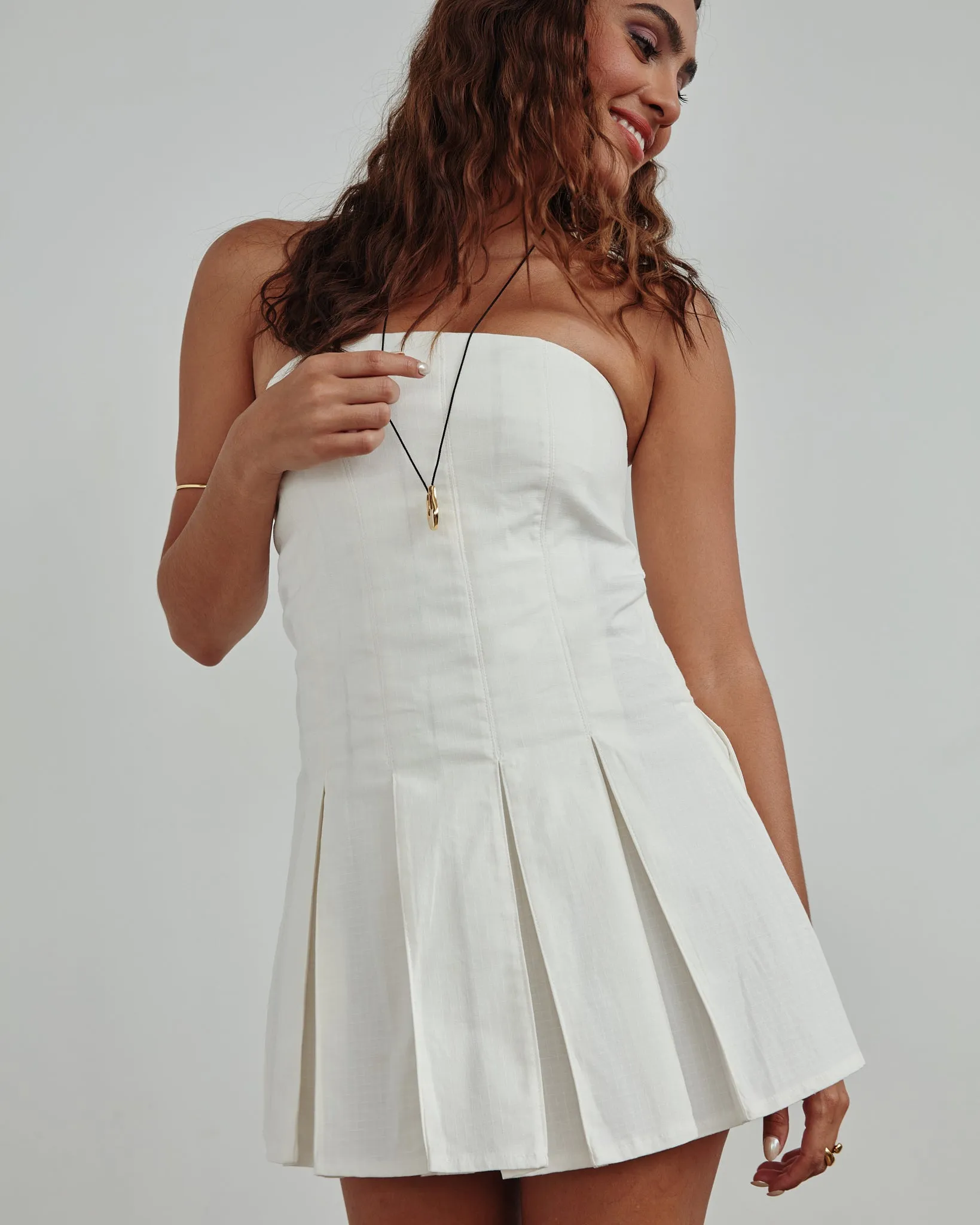 Flowing Lines Musim Dress