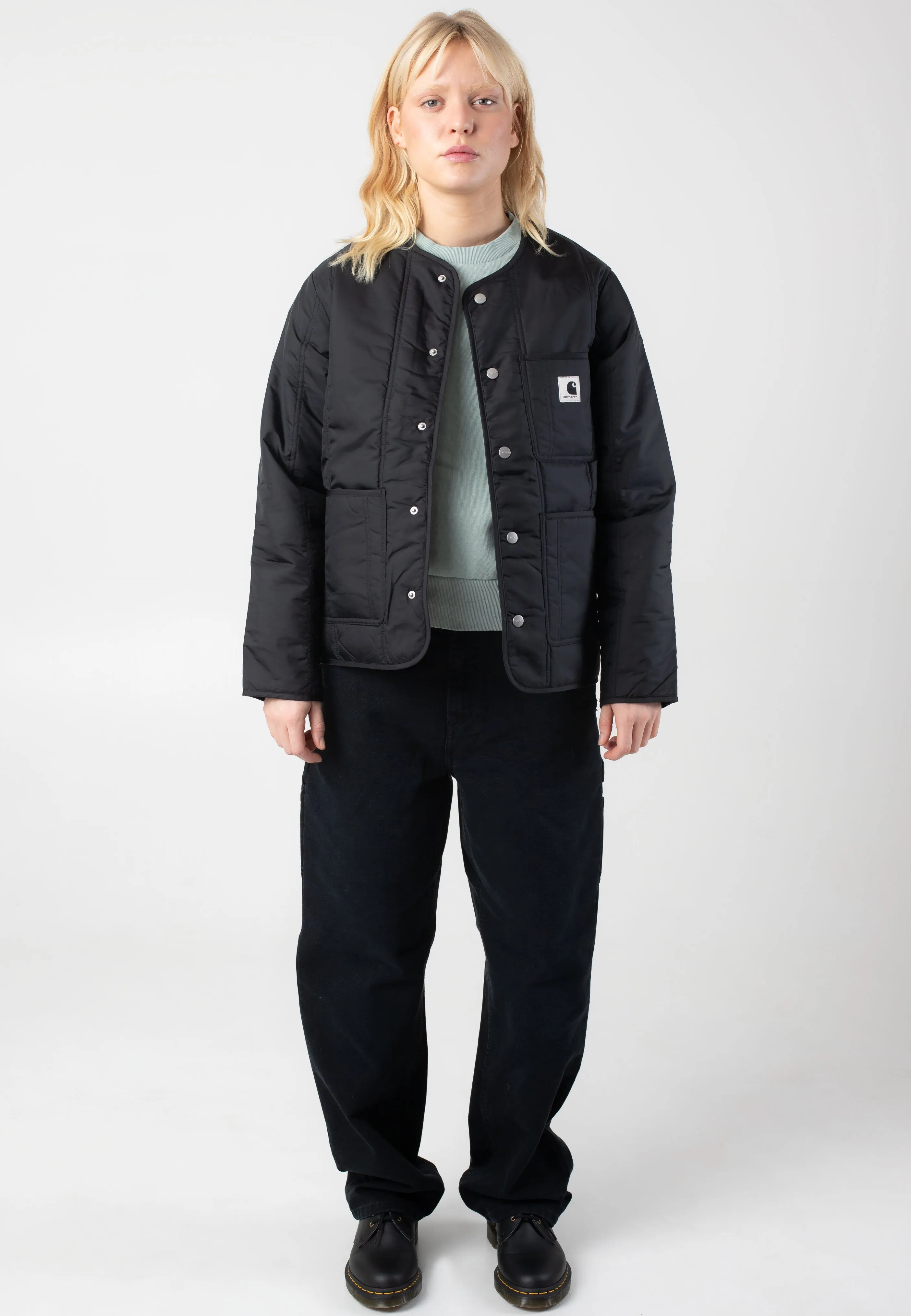 Foot powder Carhartt WIP - W' Kyla Black Liner - Jacket