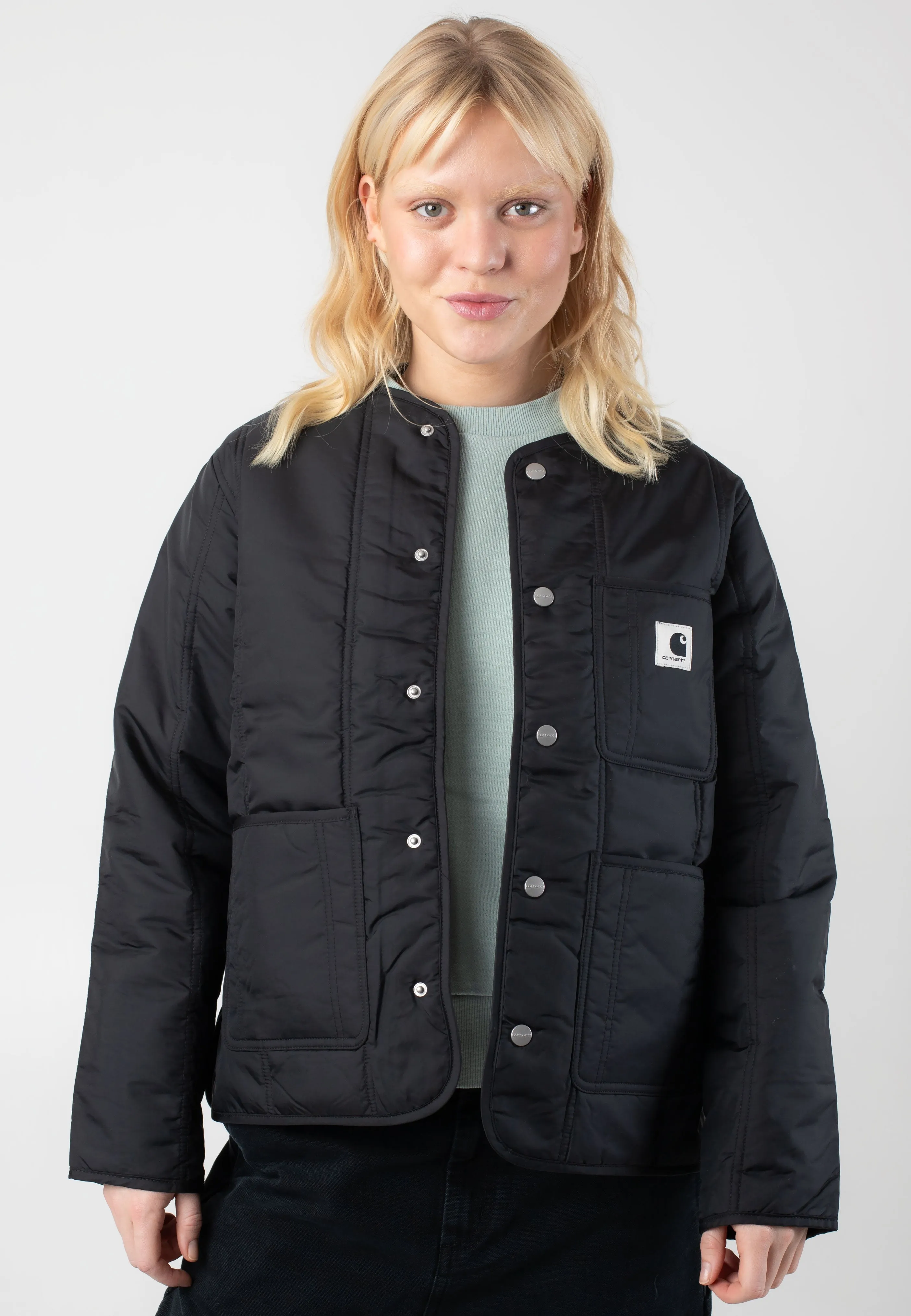 Carhartt WIP - W' Kyla Black Liner - Jacket Party outfit Adjustable Wear